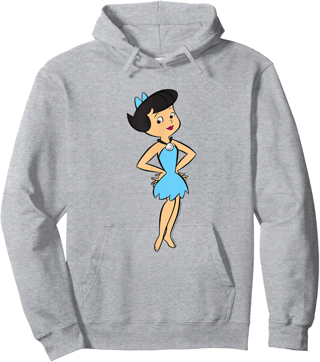 The Flintstones Betty Rubble Big Solo Shot Hoodie - Hoodie | Ash