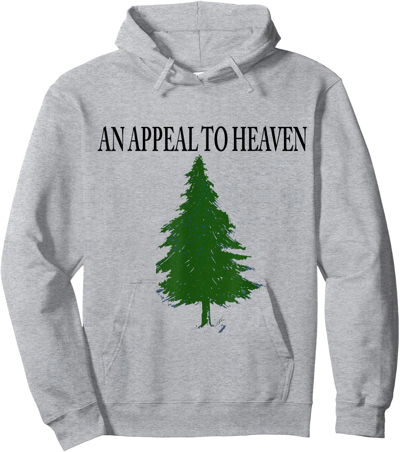 An Appeal to Heaven T Shirt Hoodie - Hoodie | Ash