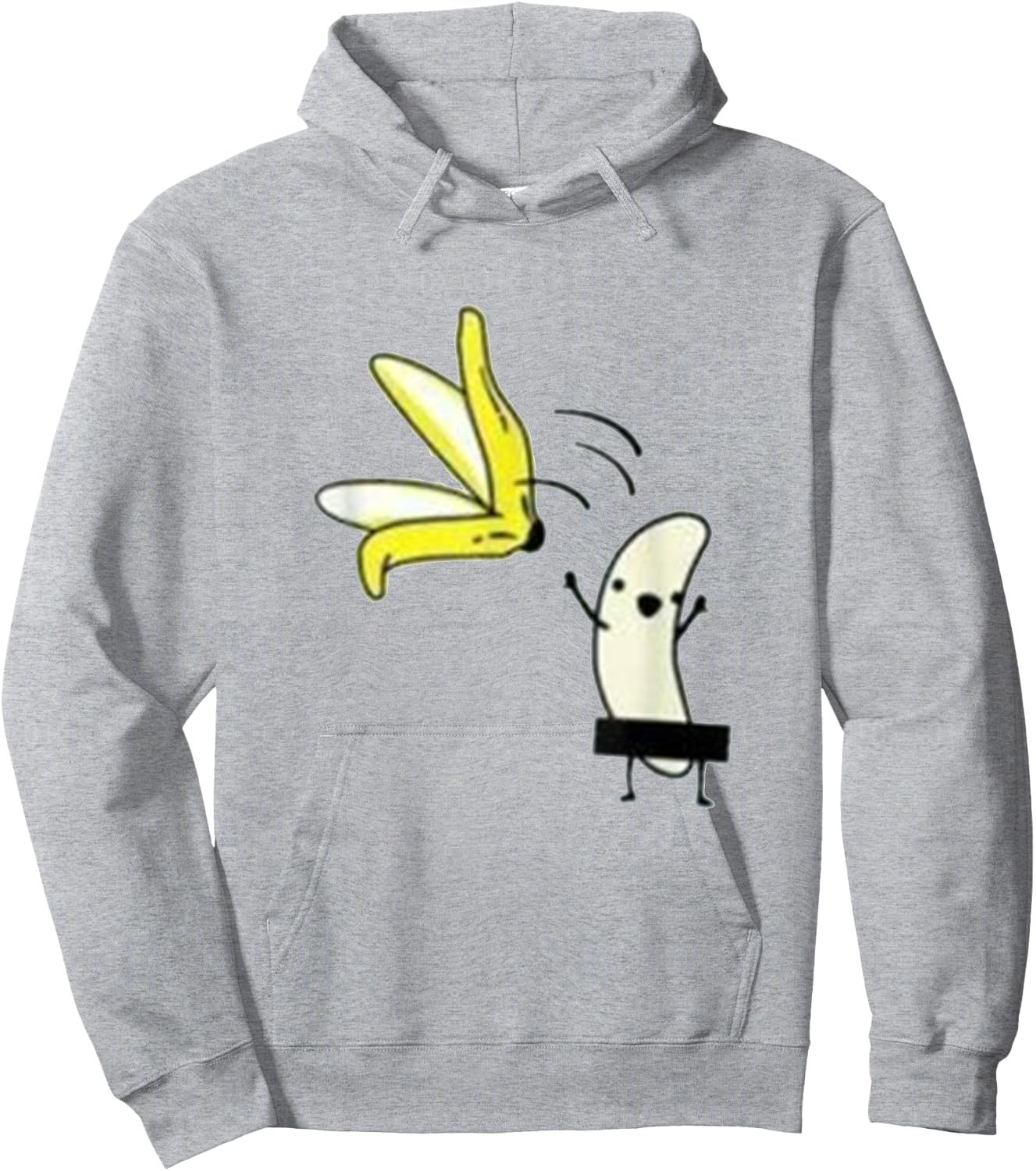 Banana Nude , white, S Hoodie - Hoodie | Ash