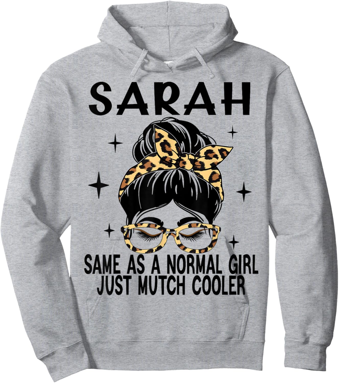 SARAH Costume Cute Definition Personalized Name SARAH Hoodie - Hoodie | Ash