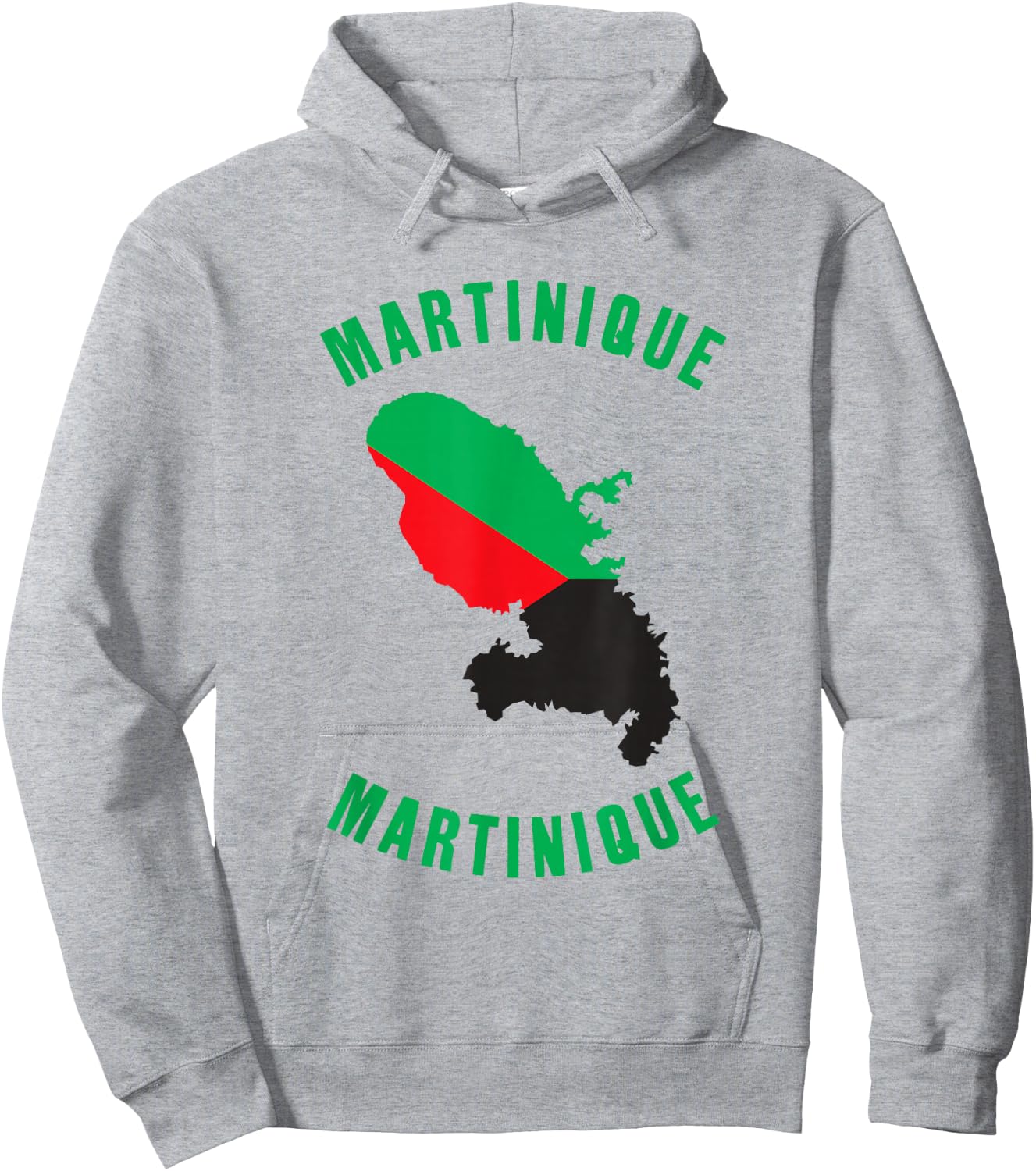 Martinique 972 Cadeau Homme Martiniquais Femme Martiniquaise Hoodie - Hoodie | Ash