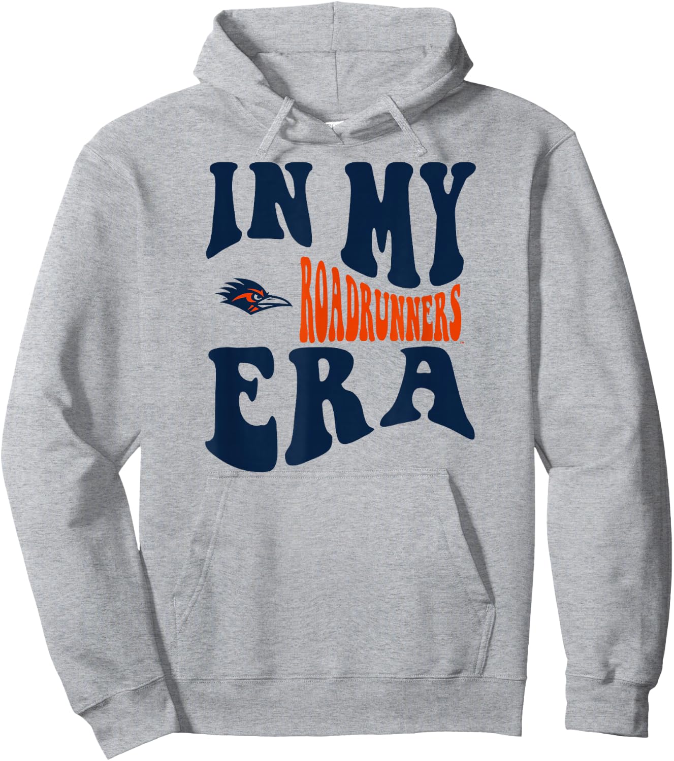 Texas San Antonio Roadrunners Era White Officially Licensed Hoodie - Hoodie | Ash