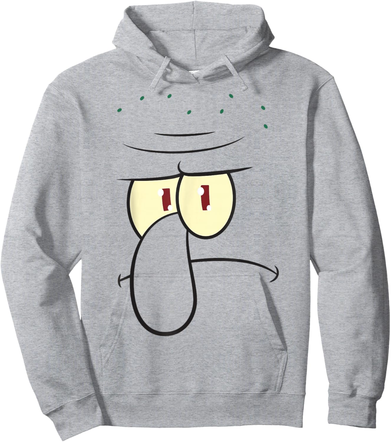 SpongeBob SquarePants Halloween Grumpy Squidward Costume Hoodie - Hoodie | Ash
