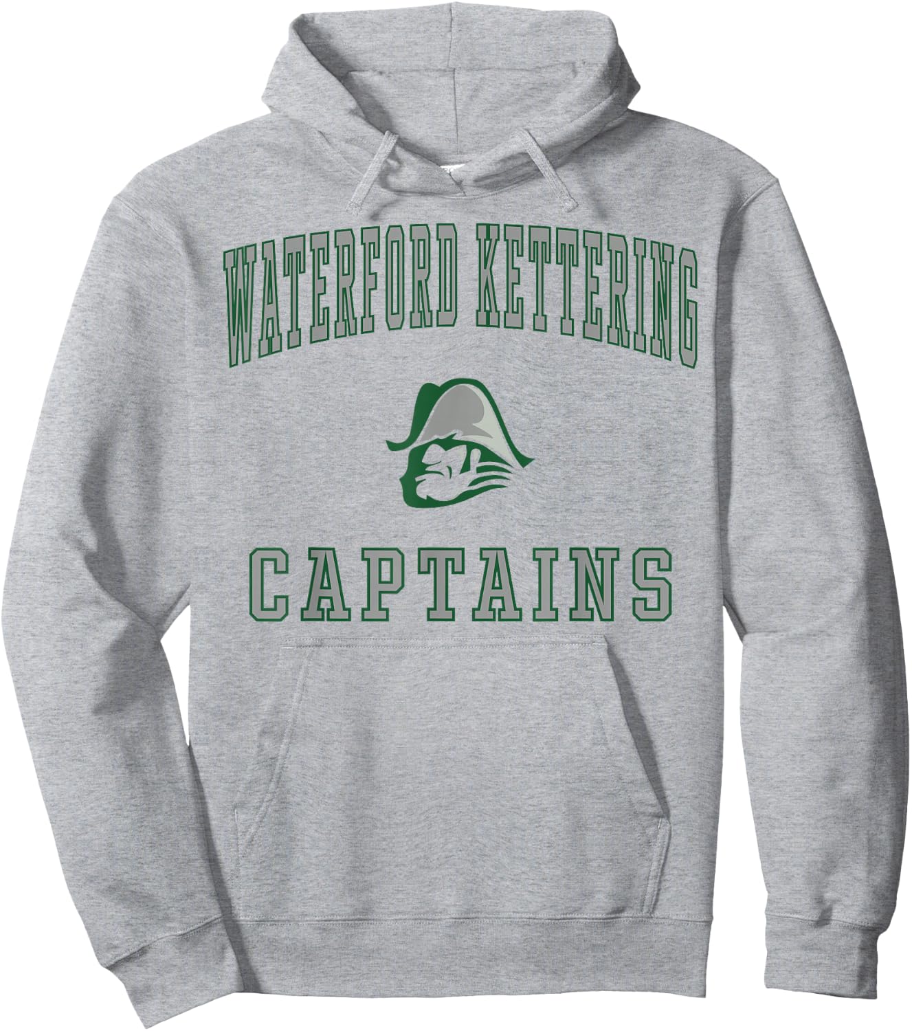 Waterford Kettering High School Captains Hoodie - Hoodie | Ash