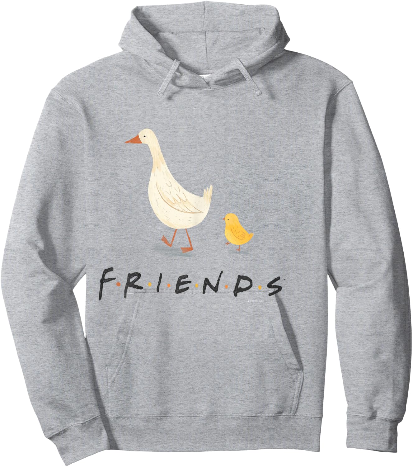 Friends - Friends Goose Chicken Hoodie - Hoodie | Ash