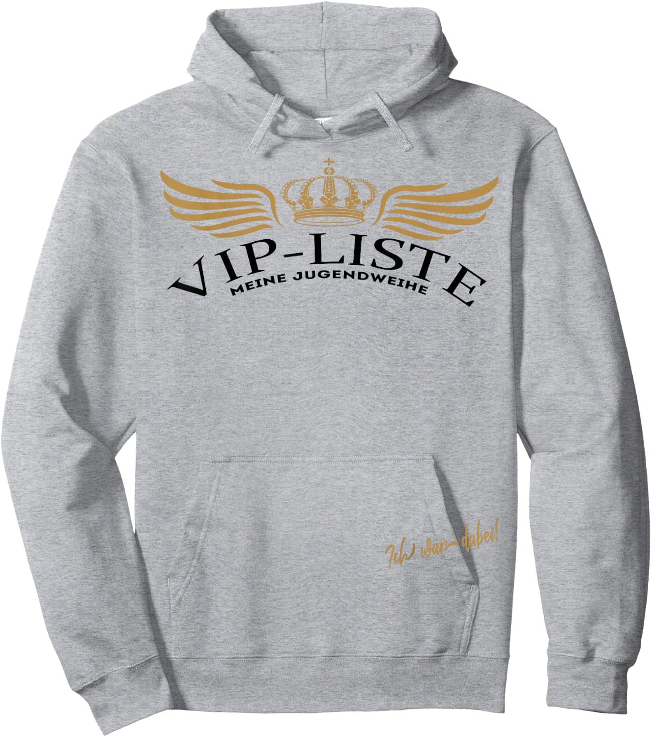 Jugendweihe 2026 Gästebuch Mädchen Jungen Hoodie - Hoodie | Ash