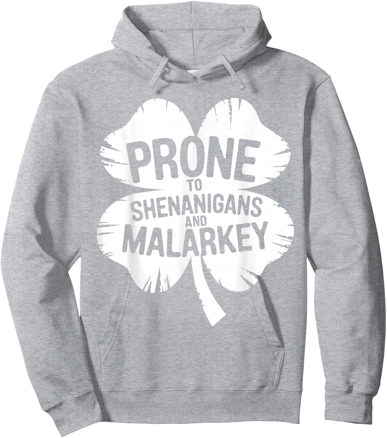 Prone To Shenanigans And Malarkey Shirt St Patricks Day Boys Hoodie - Hoodie | Ash