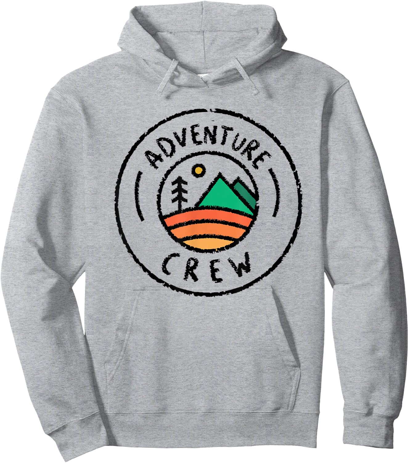 Camping Matching Shirts for Family Camper Adventure Crew Hoodie - Hoodie | Ash