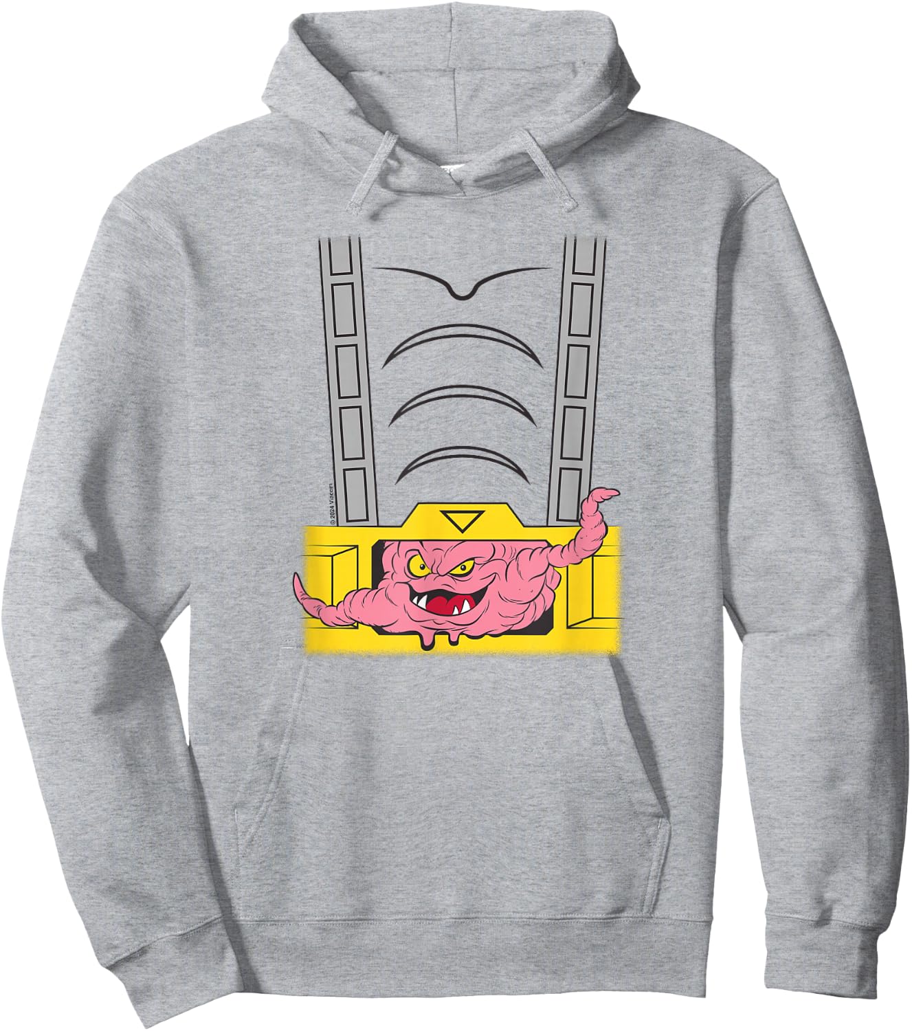 Teenage Mutant Ninja Turtles Krang Suit Hoodie - Hoodie | Ash
