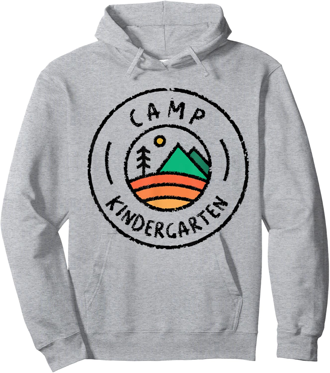 Camp Kindergarten Teacher Hoodie - Hoodie | Ash