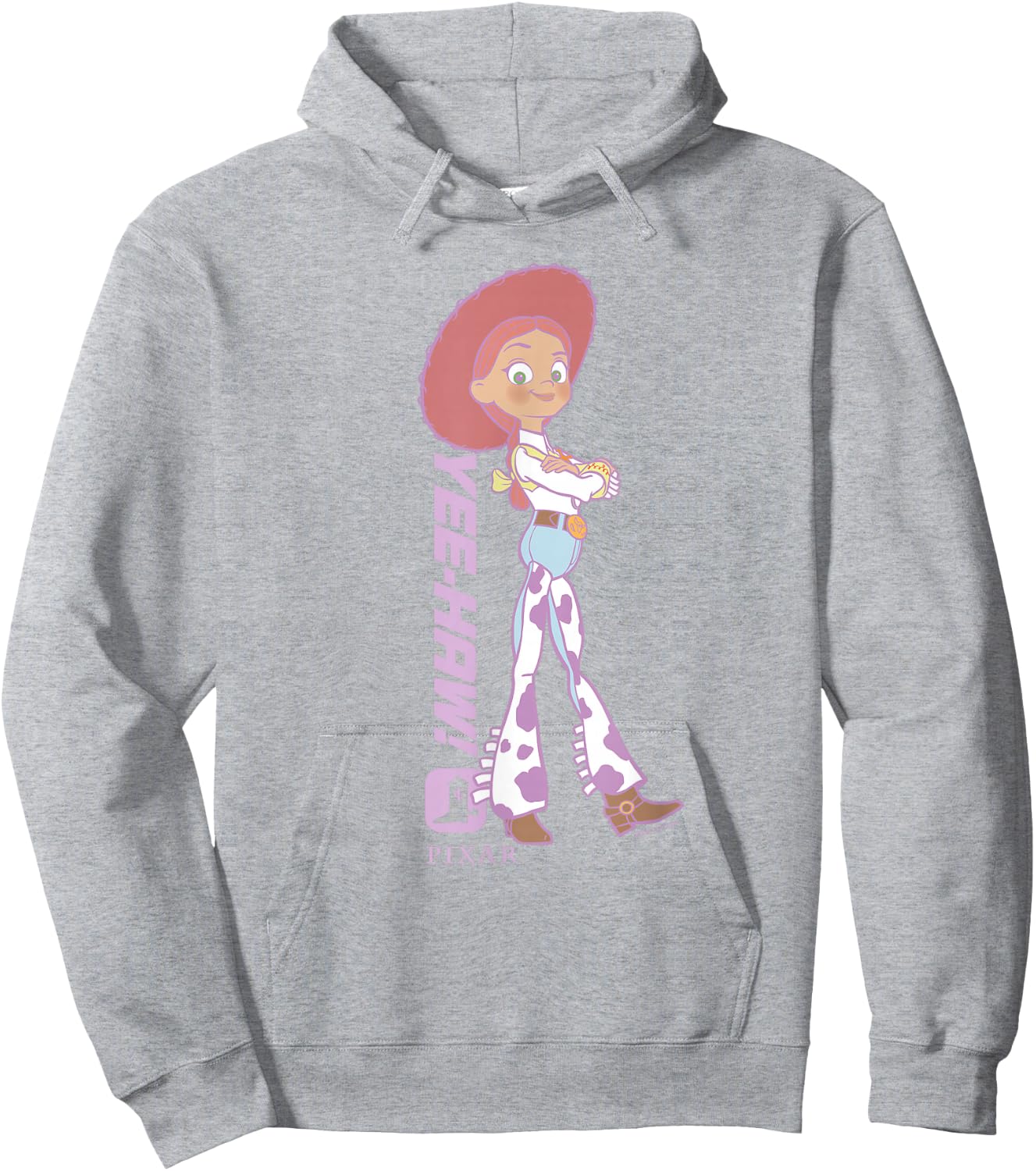 Disney Pixar Toy Story 5 Jessie Yee-Haw Big Character Hoodie - Hoodie | Ash