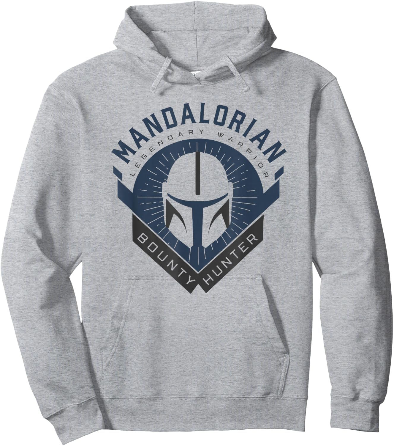 Star Wars Mandalorian Bounty Hunter Hoodie - Hoodie | Ash