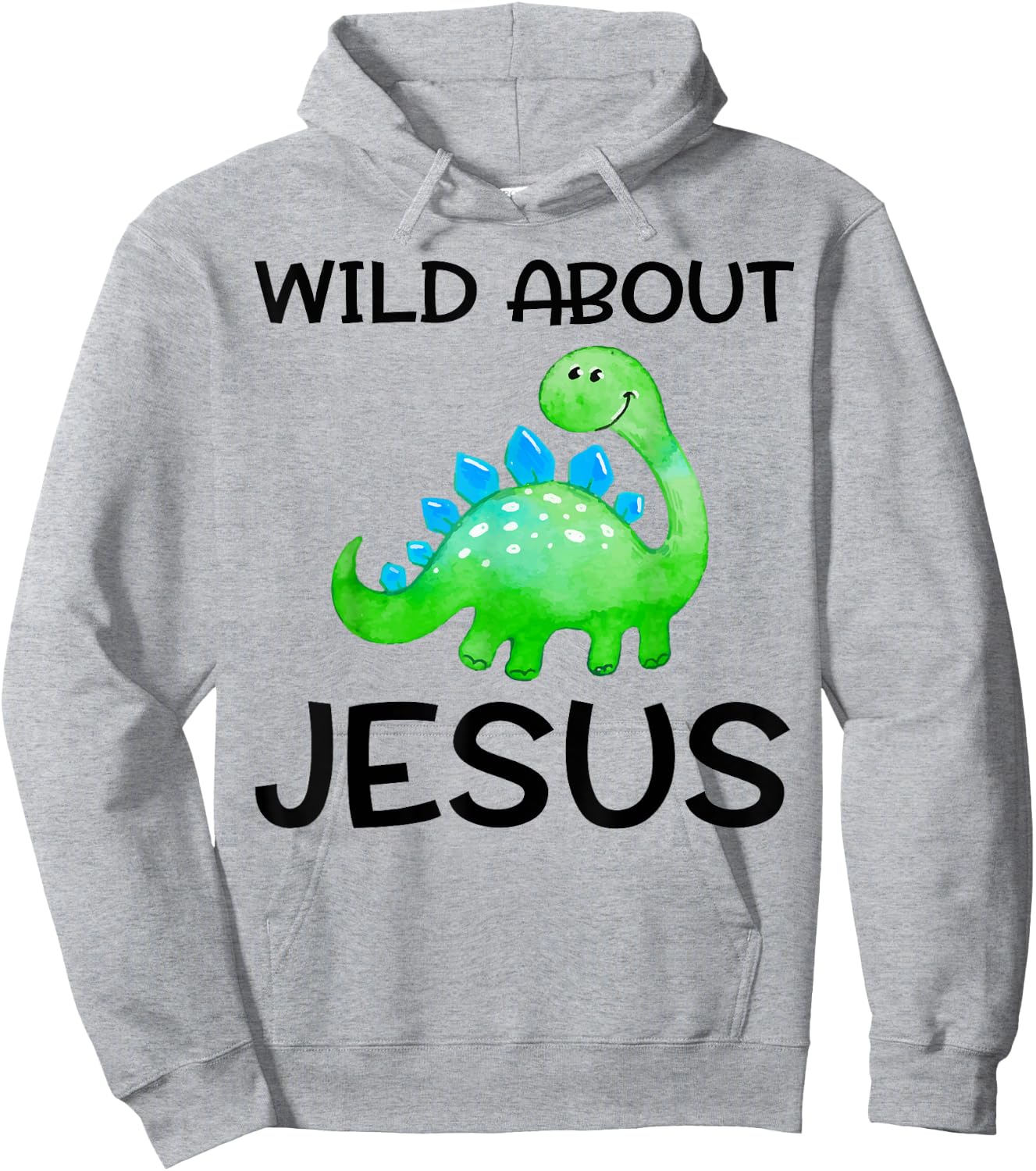 Wild About Jesus Shirt VBS Sunday School Teacher Pastor Dino Hoodie - Hoodie | Ash