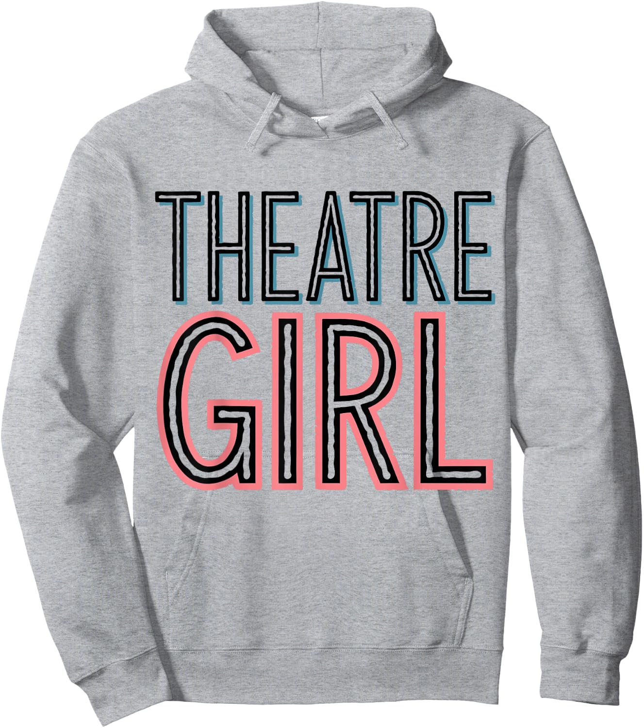 Drama Actress Theater Girl Acting Hoodie - Hoodie | Ash