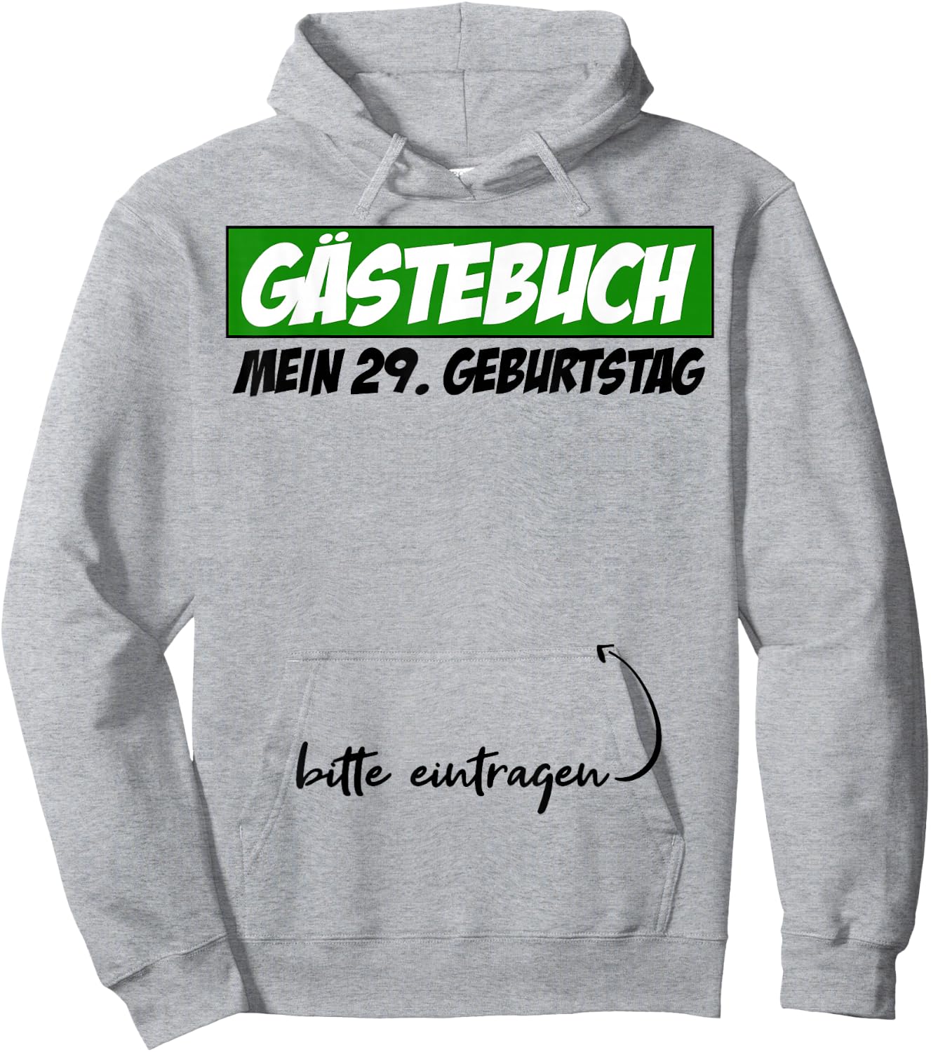 29. Geburtstag Mann Frau 29 Jahre 1997 Deko Lustig Geschenk Hoodie - Hoodie | Ash