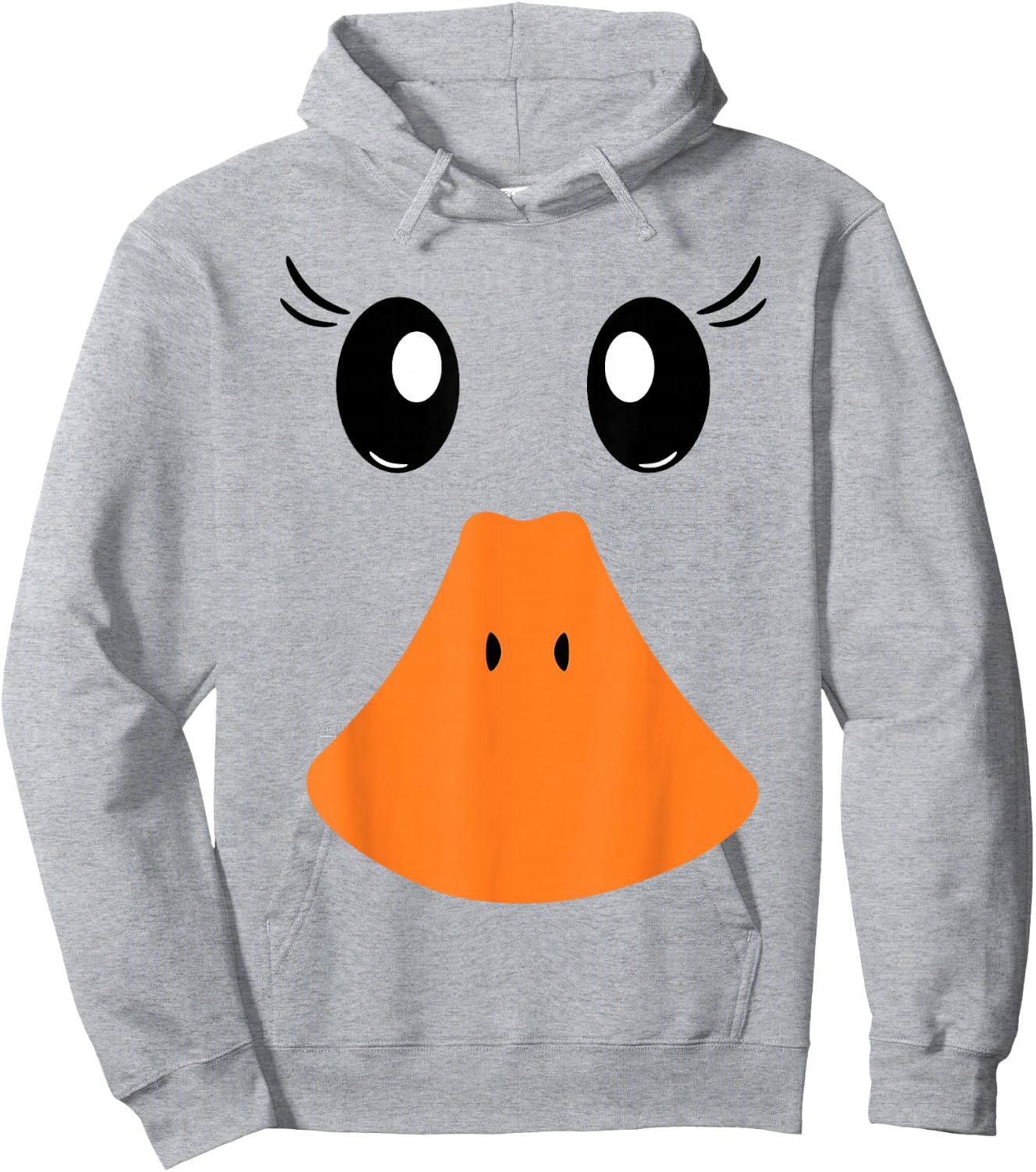 Duck Goose Bird Costume Carnival Fancy Dress Ducks Goose Peasant , White Hoodie - Hoodie | Ash