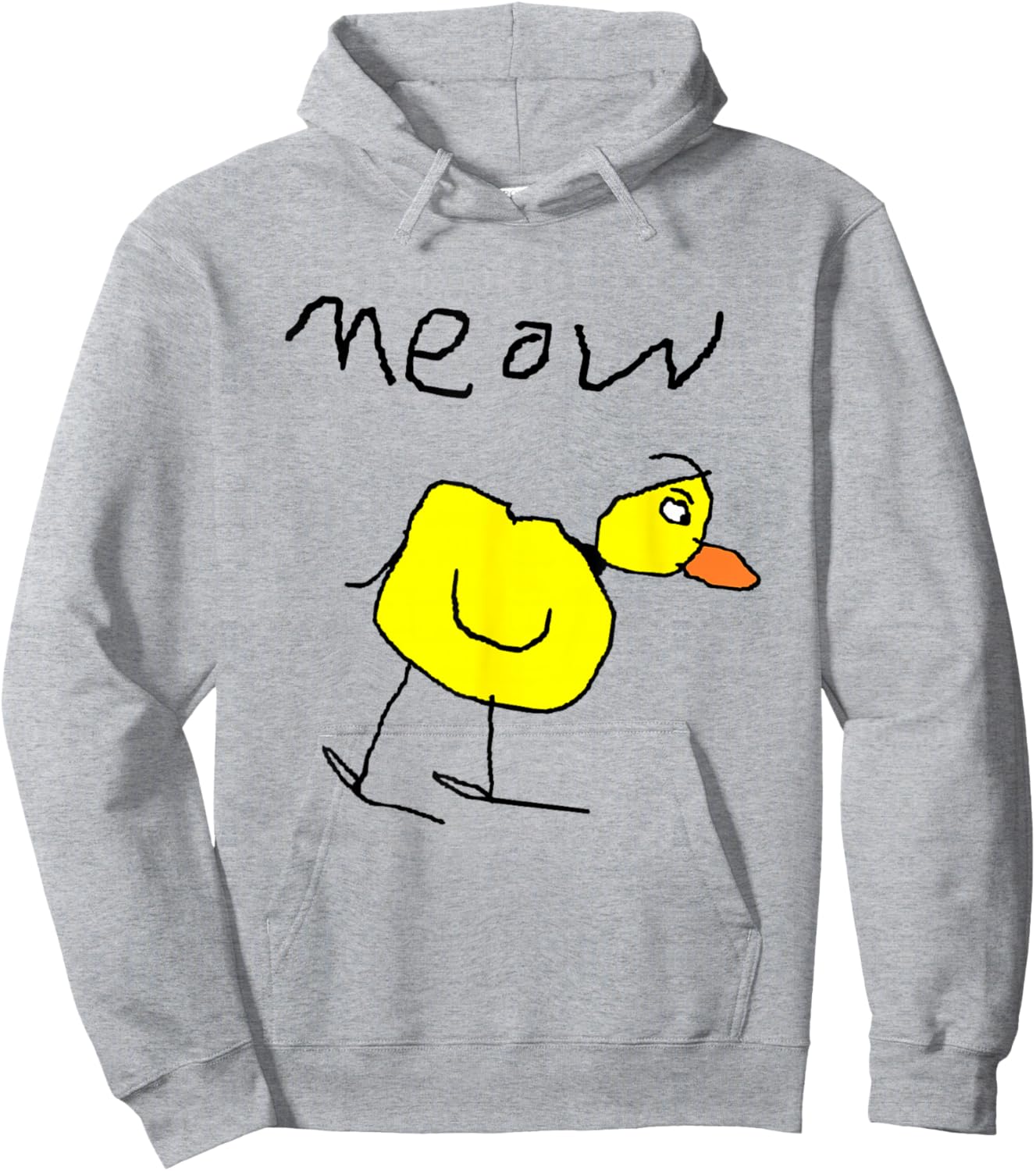 Meow the Duck Hoodie - Hoodie | Ash