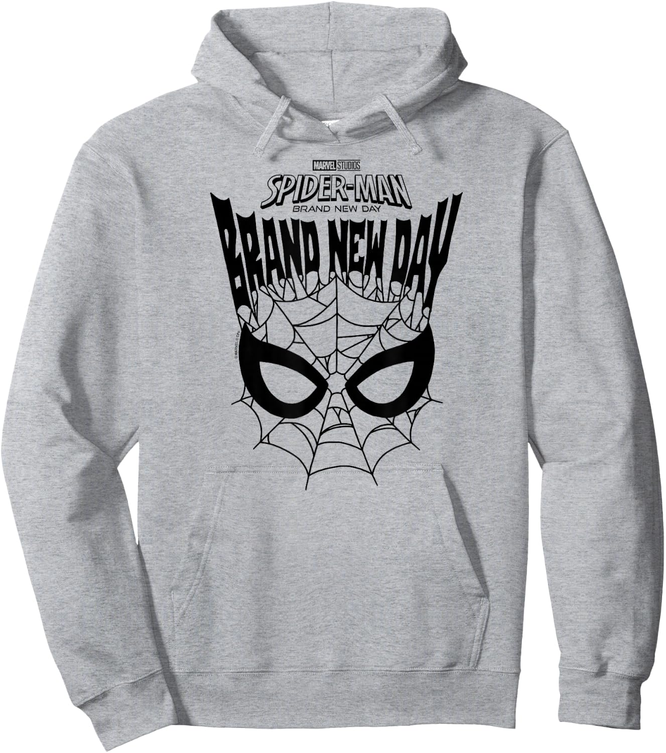 Spider-Man: BND - Mask Webs Hoodie - Hoodie | Ash