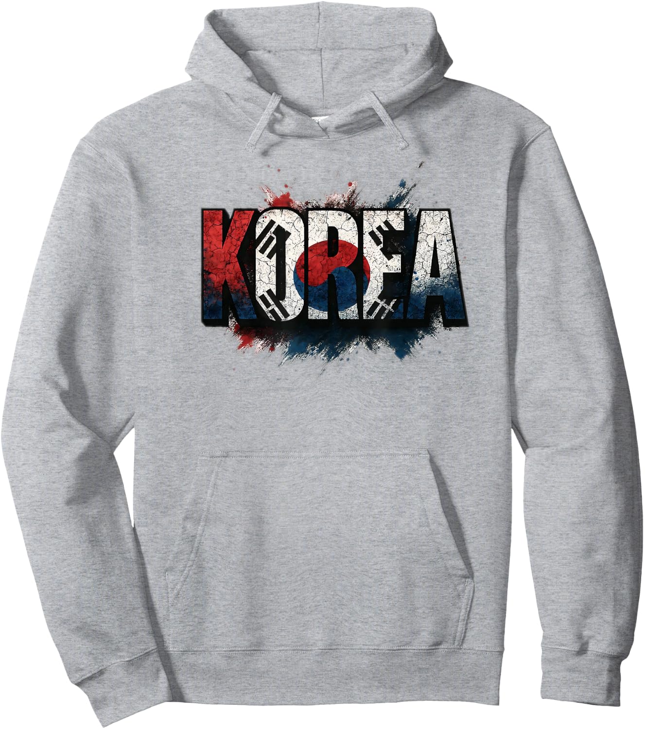 Corée du Sud Drapeau Corée du Sud pour Homme/Femme/Jeune/Enfant Hoodie - Hoodie | Ash