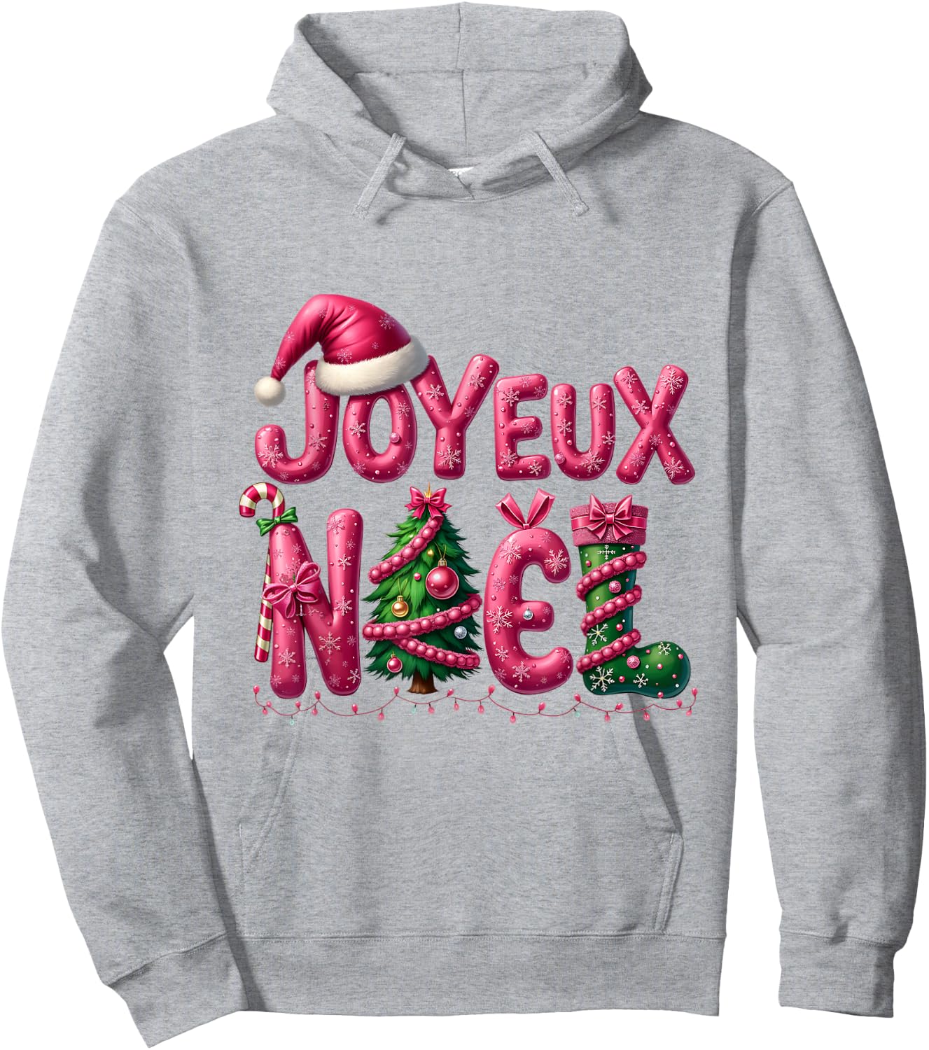 Merry Christmas: A Perfect Design for the Festive Season Hoodie - Hoodie | Ash