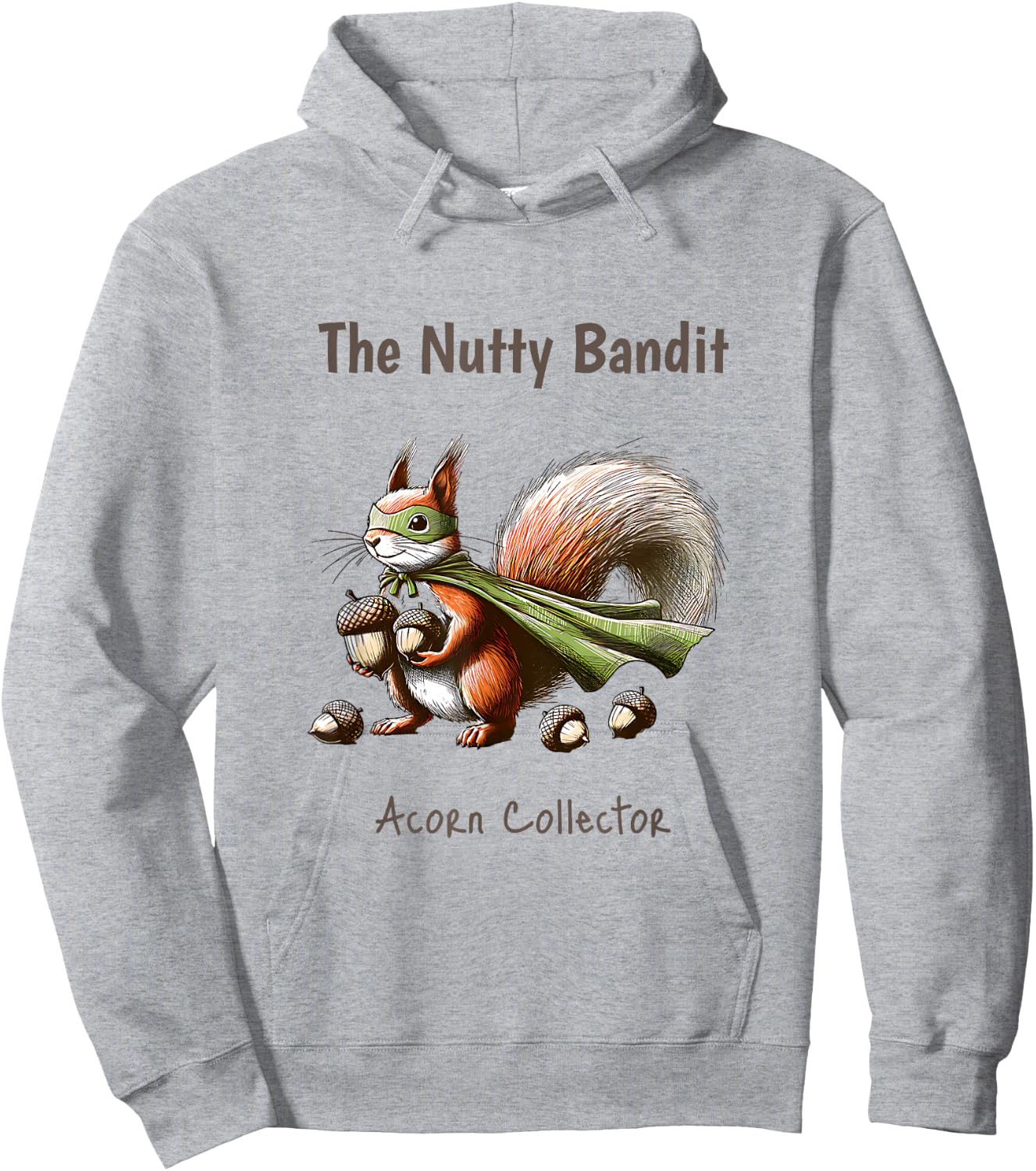 Funny Squirrel Cute Woodland Creatures Kids Women Men Animal Hoodie - Hoodie | Ash