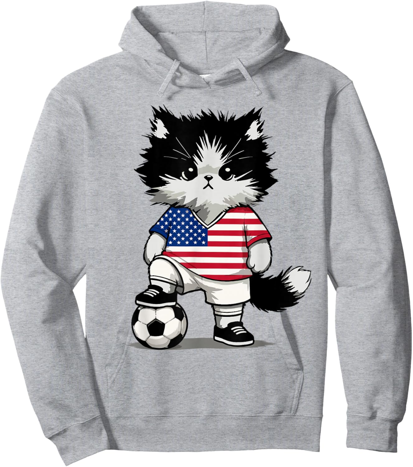 Drapeau américain pour Hommes, Femmes, Enfants, États-Unis Amérique Hoodie - Hoodie | Ash