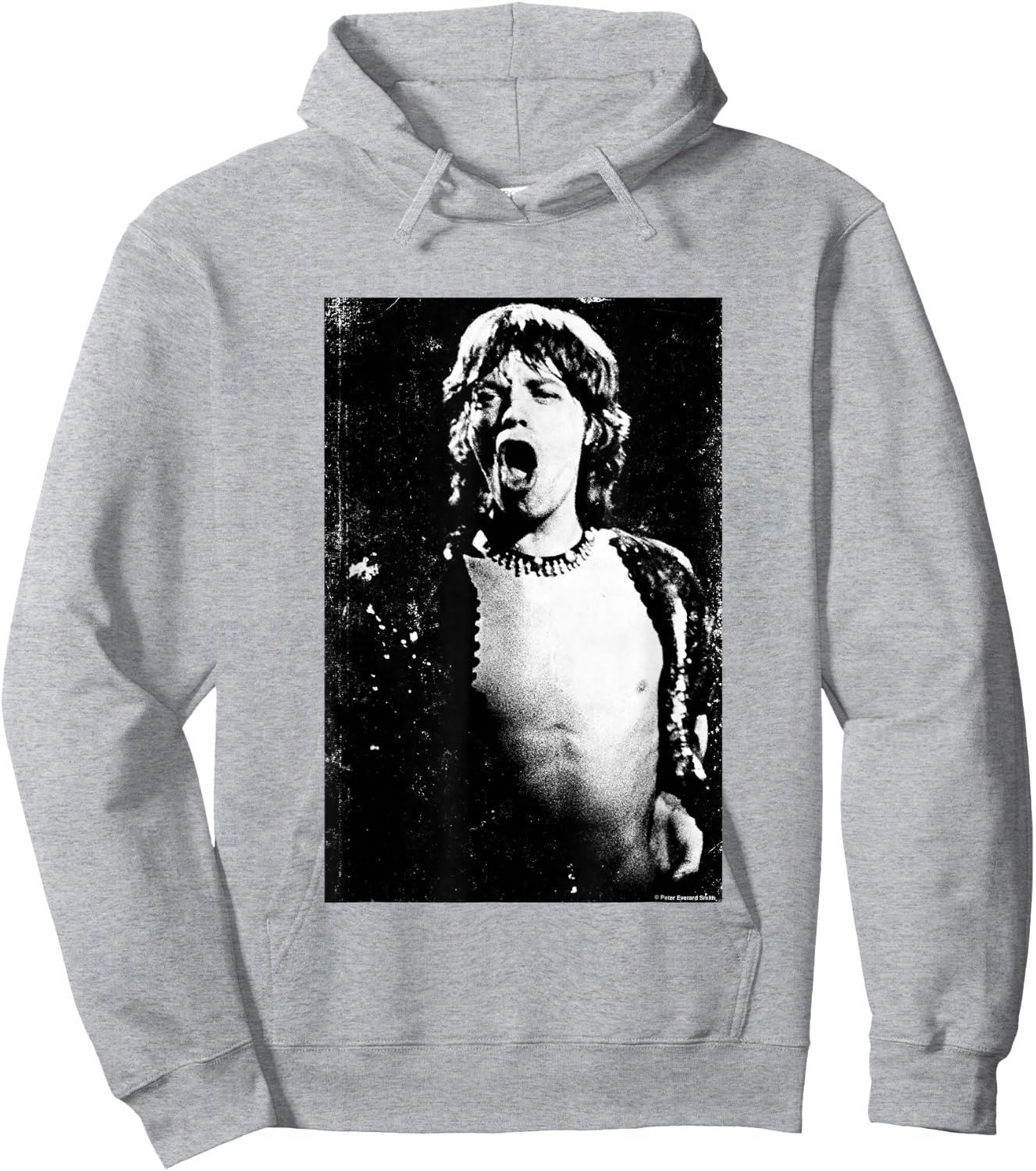 Mick Jagger Of The Rolling Stones Live 1971 By Everard Smith Hoodie - Hoodie | Ash