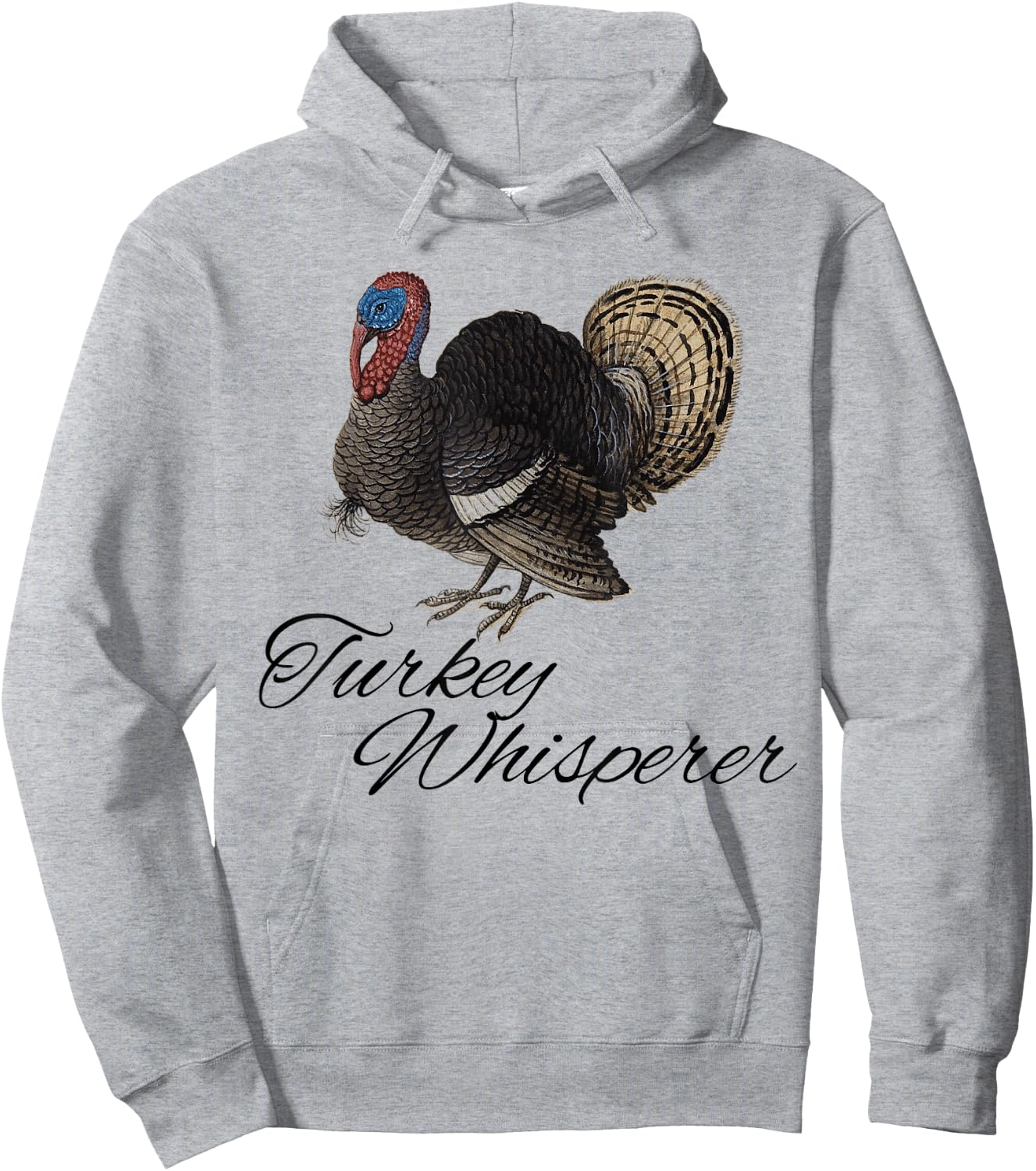 Turkey Whisperer Turkey Hunting Funny Turkey Lovers Farm Hoodie - Hoodie | Ash