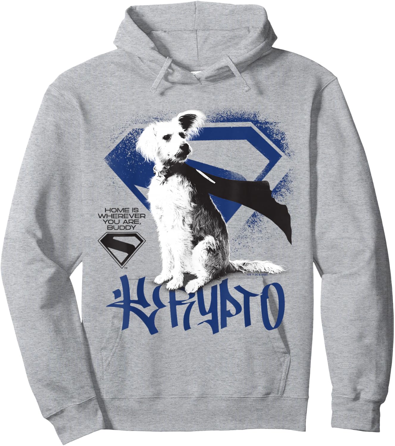 Supergirl 2026 Krypto Graffiti Hoodie - Hoodie | Ash