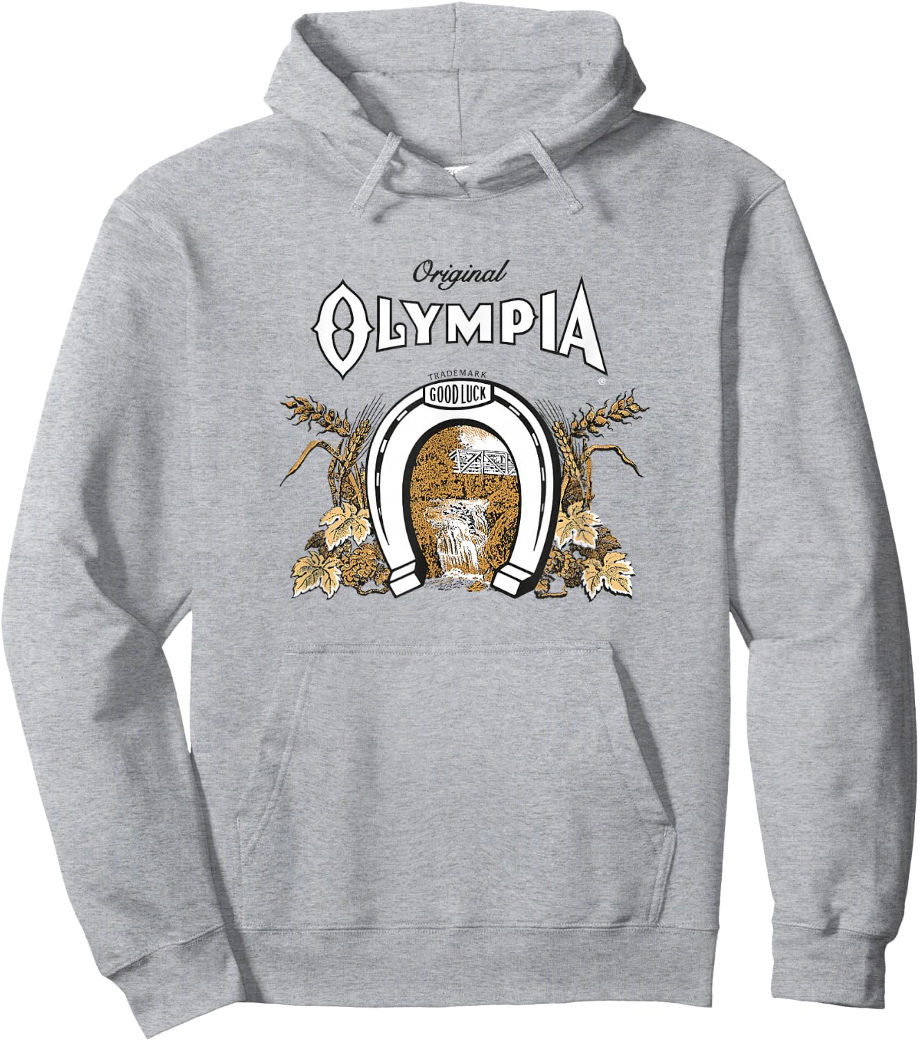 Olympia Style - Logo Hoodie - Hoodie | Ash