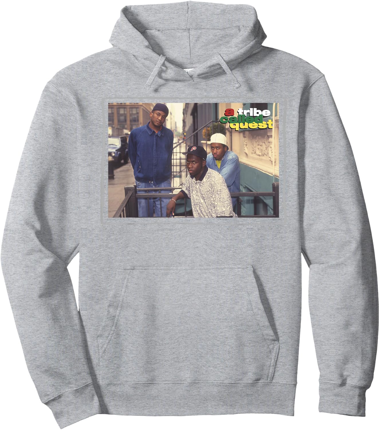 A Tribe Called Quest Digital Photo Hoodie - Hoodie | Ash