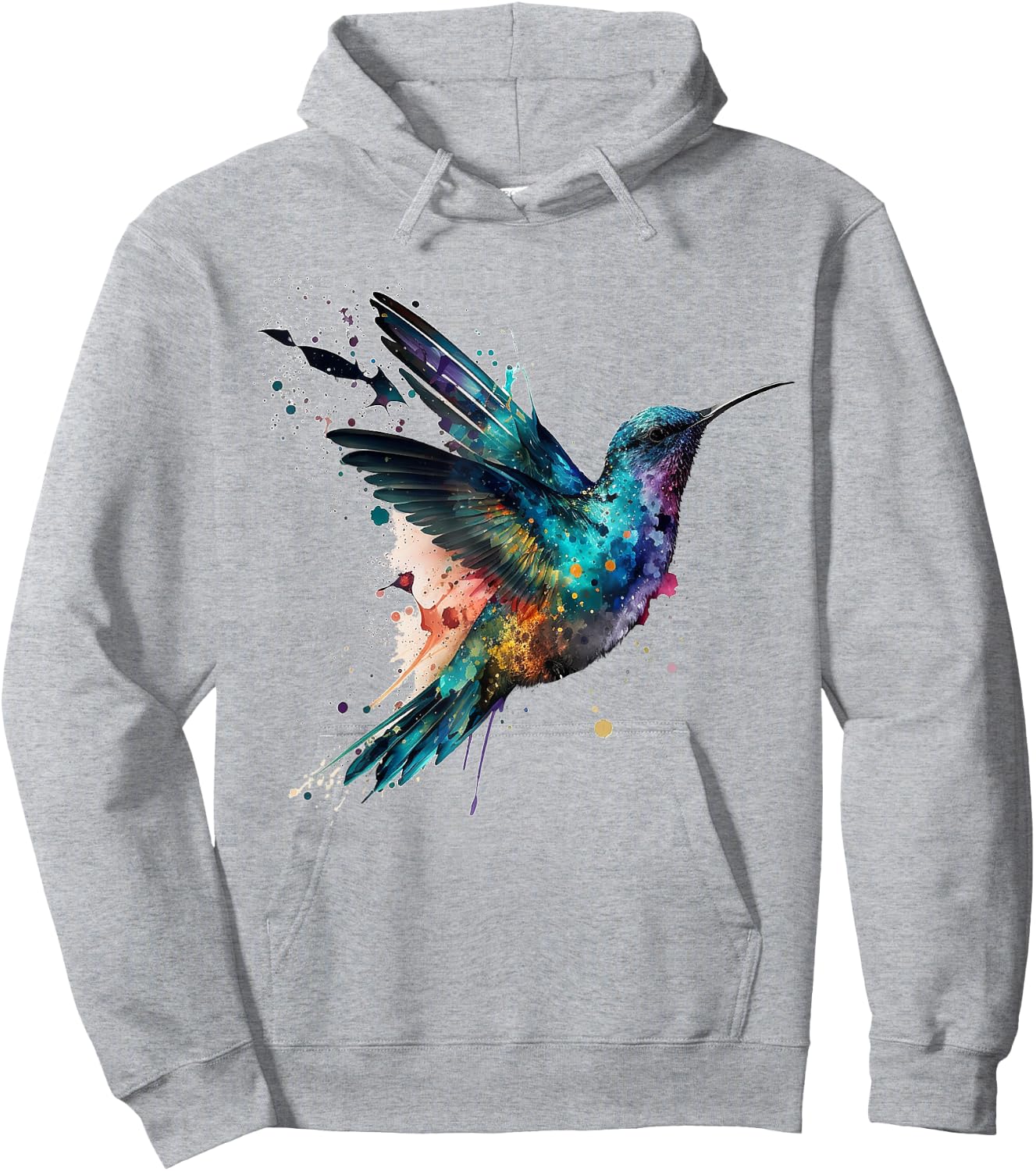 Vogel Kunst Tiere Tier Design Vogel Hoodie - Hoodie | Ash