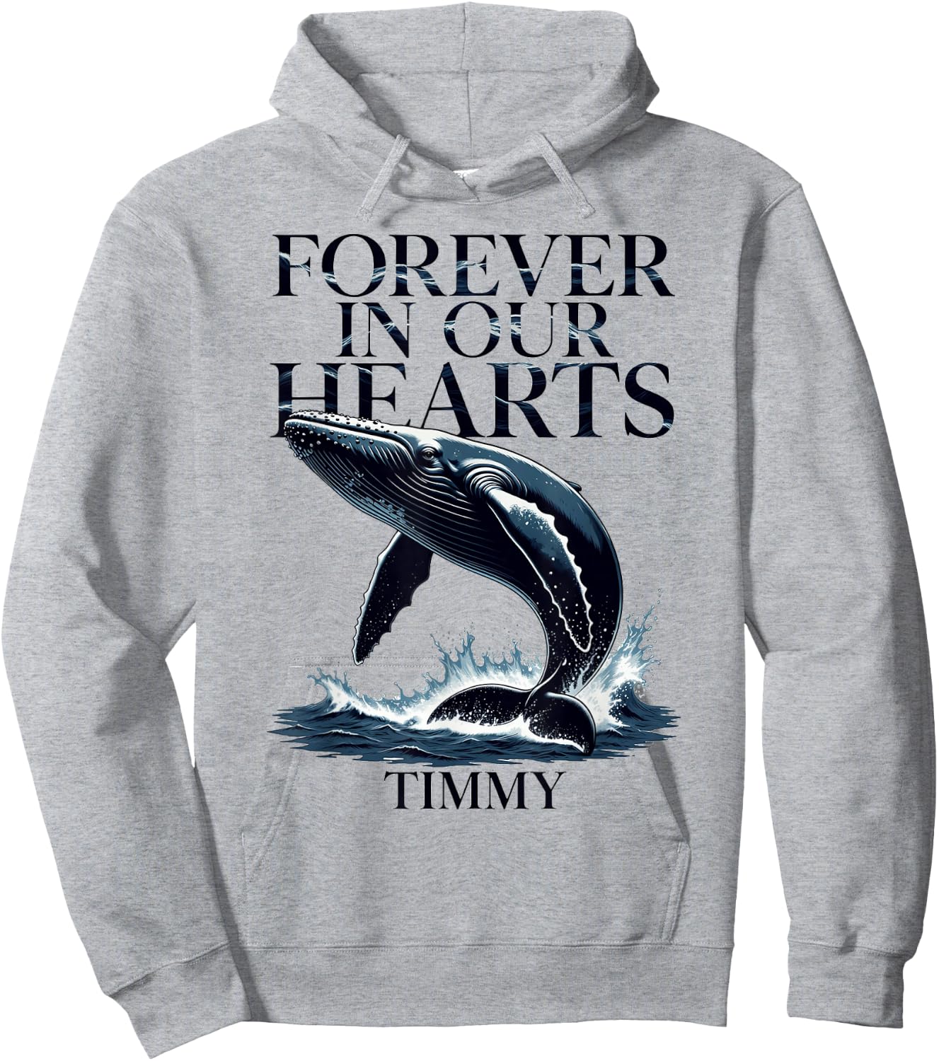 Timmy Wal Ostsee Buckelwal Team Hope Free In Our Hearts 2026 Hoodie - Hoodie | Ash