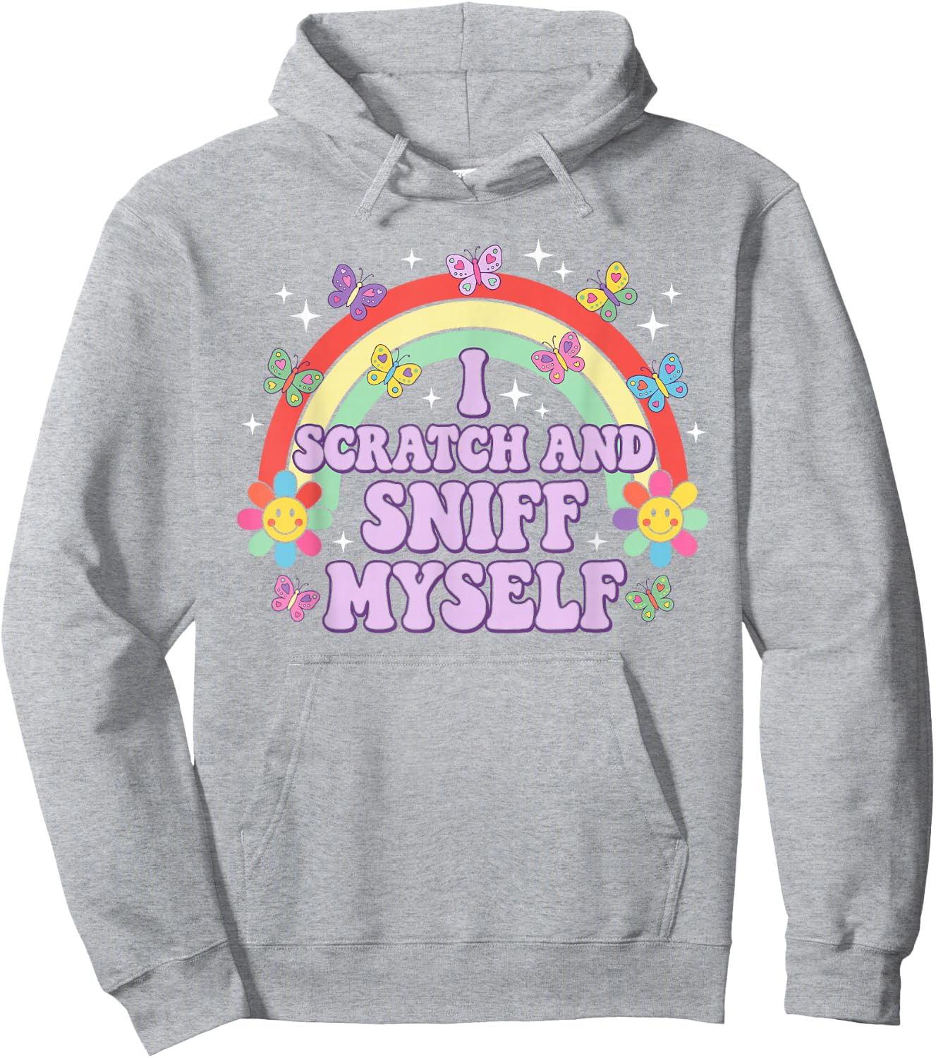 T-Shirt Hoodie - Hoodie | Ash