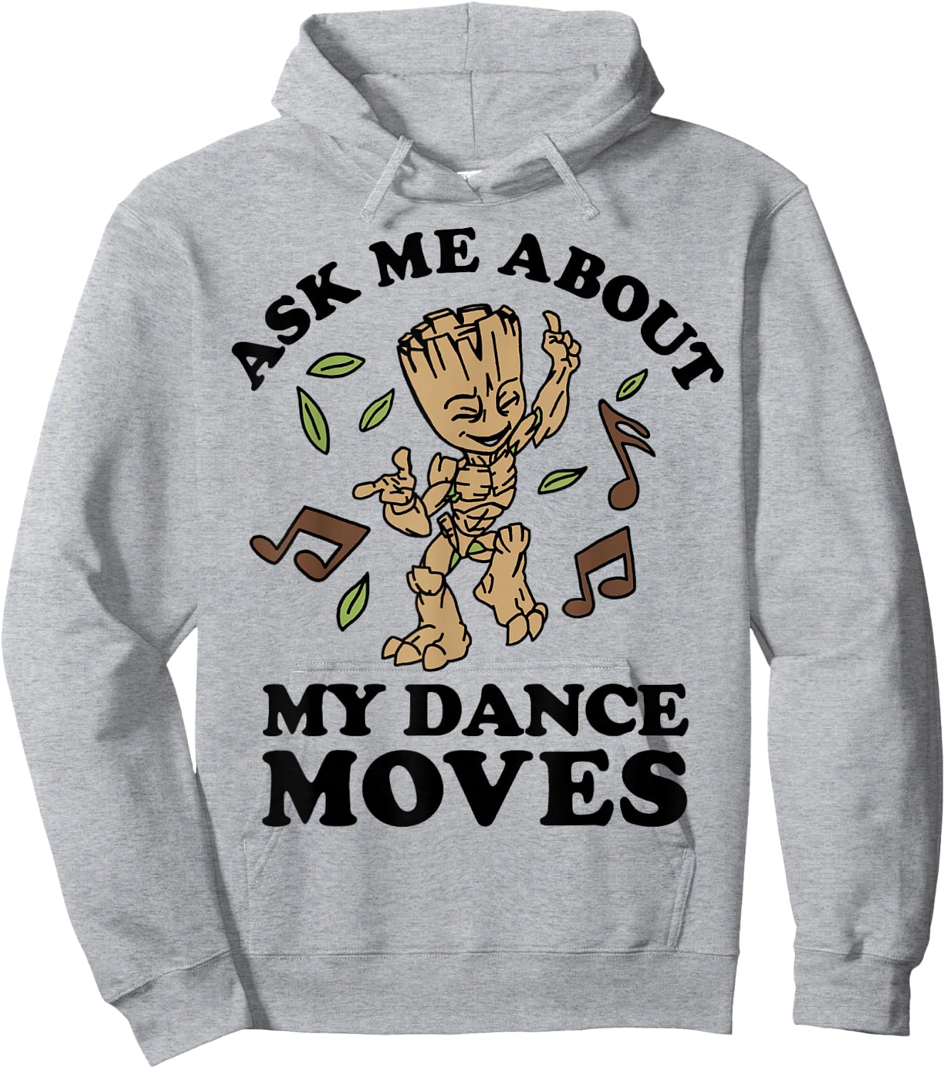 Marvel Guardians of The Galaxy Groot Ask Me About My Dance Small Hoodie - Hoodie | Ash