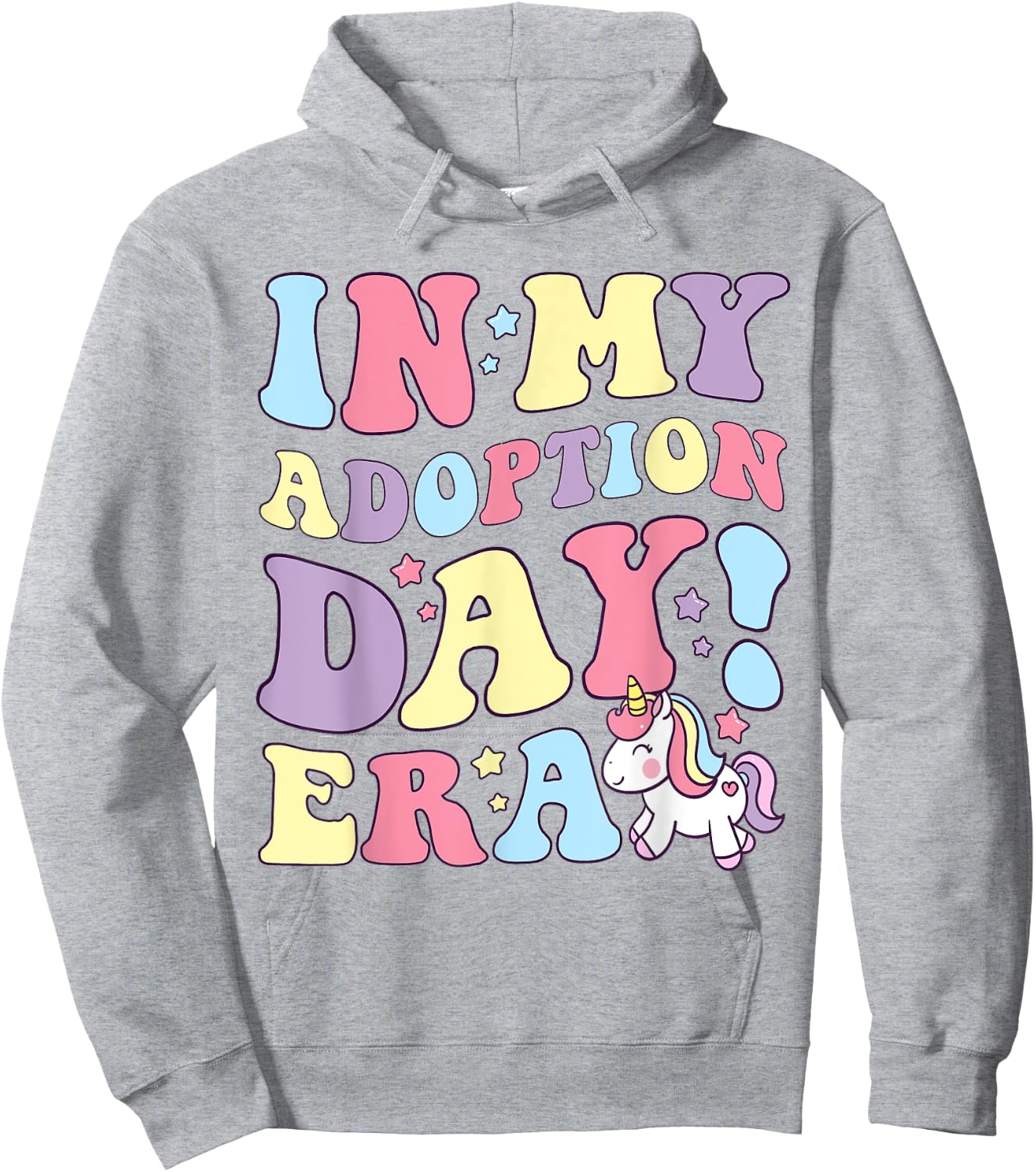 Outta My Way It's Adoption Day, In My Adoption Day Era Kids Hoodie - Hoodie | Ash