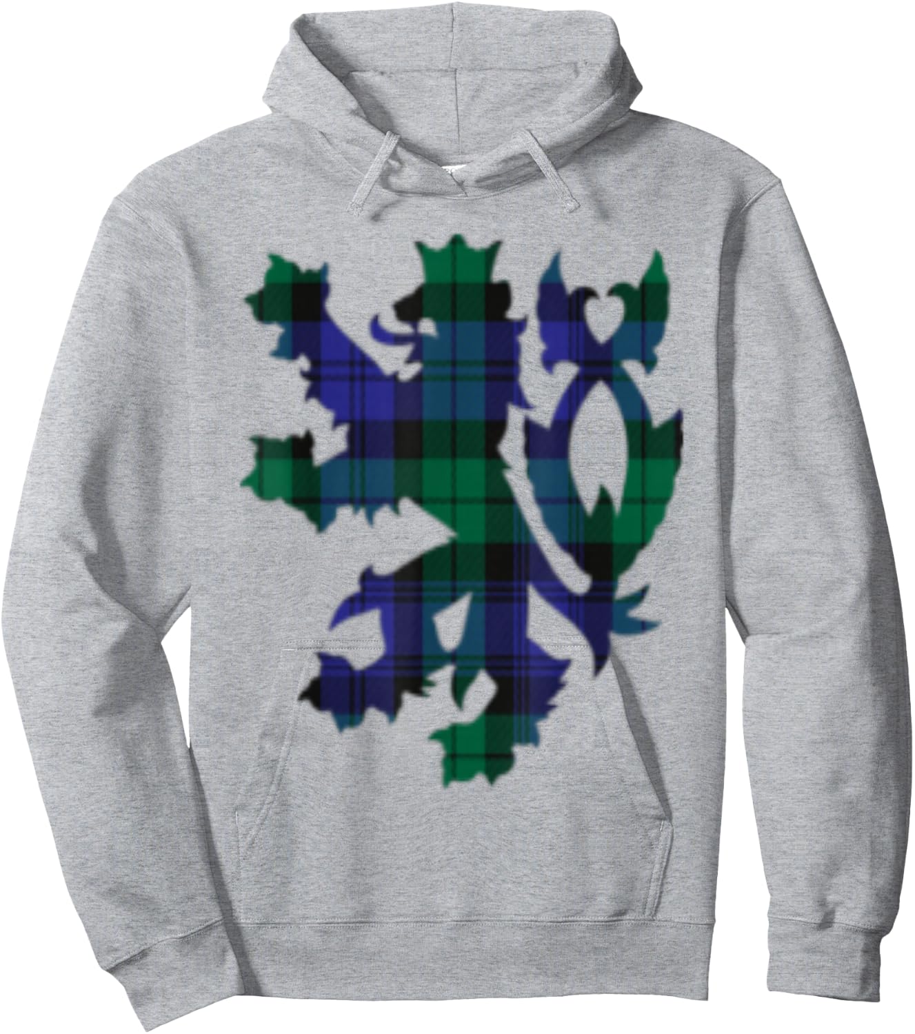 Clan Blackwatch Tartan Scottish Family Name Scotland Pride Hoodie - Hoodie | Ash