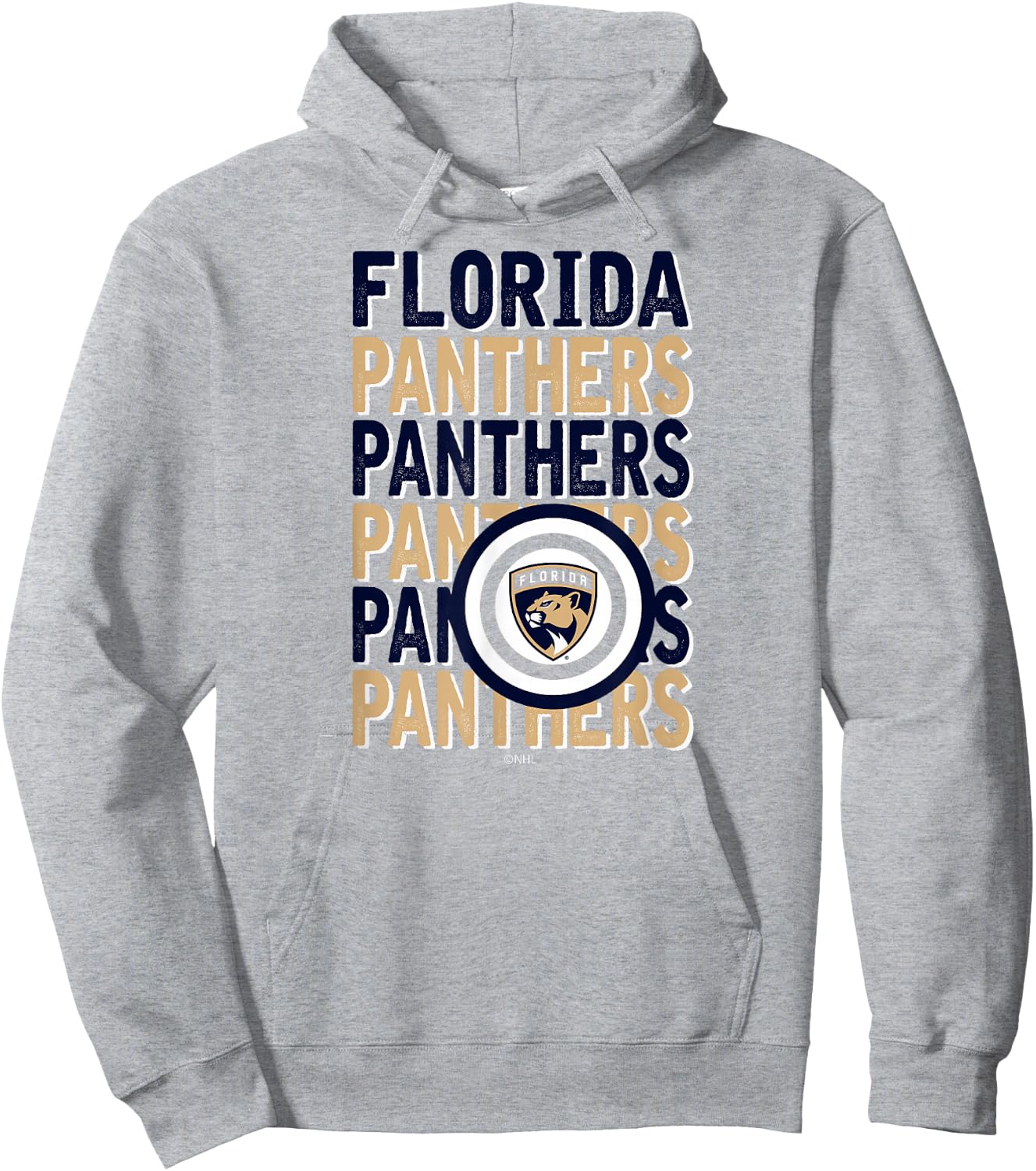 Florida Panthers Repeat Red Officially Licensed Hoodie - Hoodie | Ash