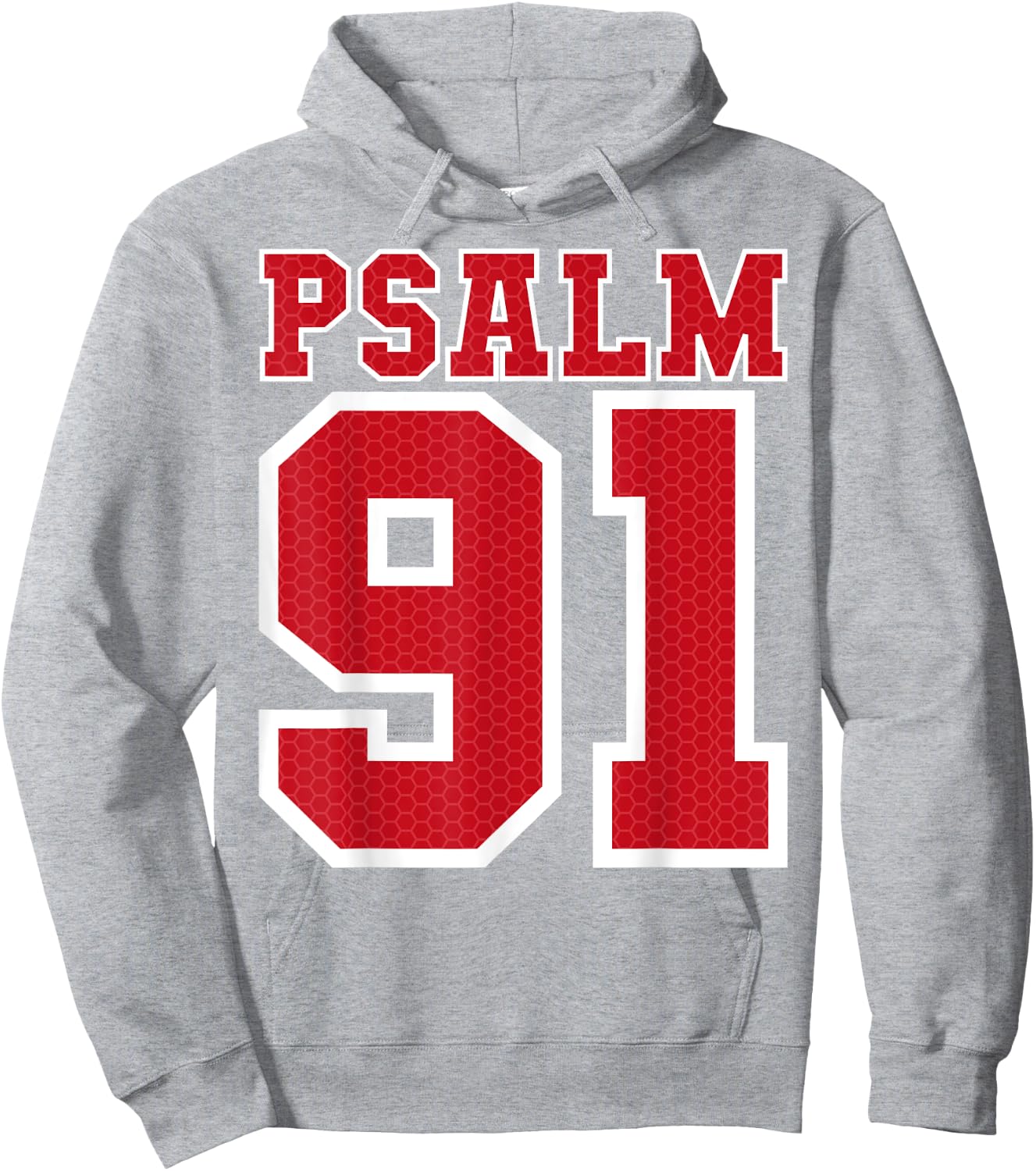 Psalm 91 Bible Verse Christian Shirt My Refuge My Jesus Hoodie - Hoodie | Ash