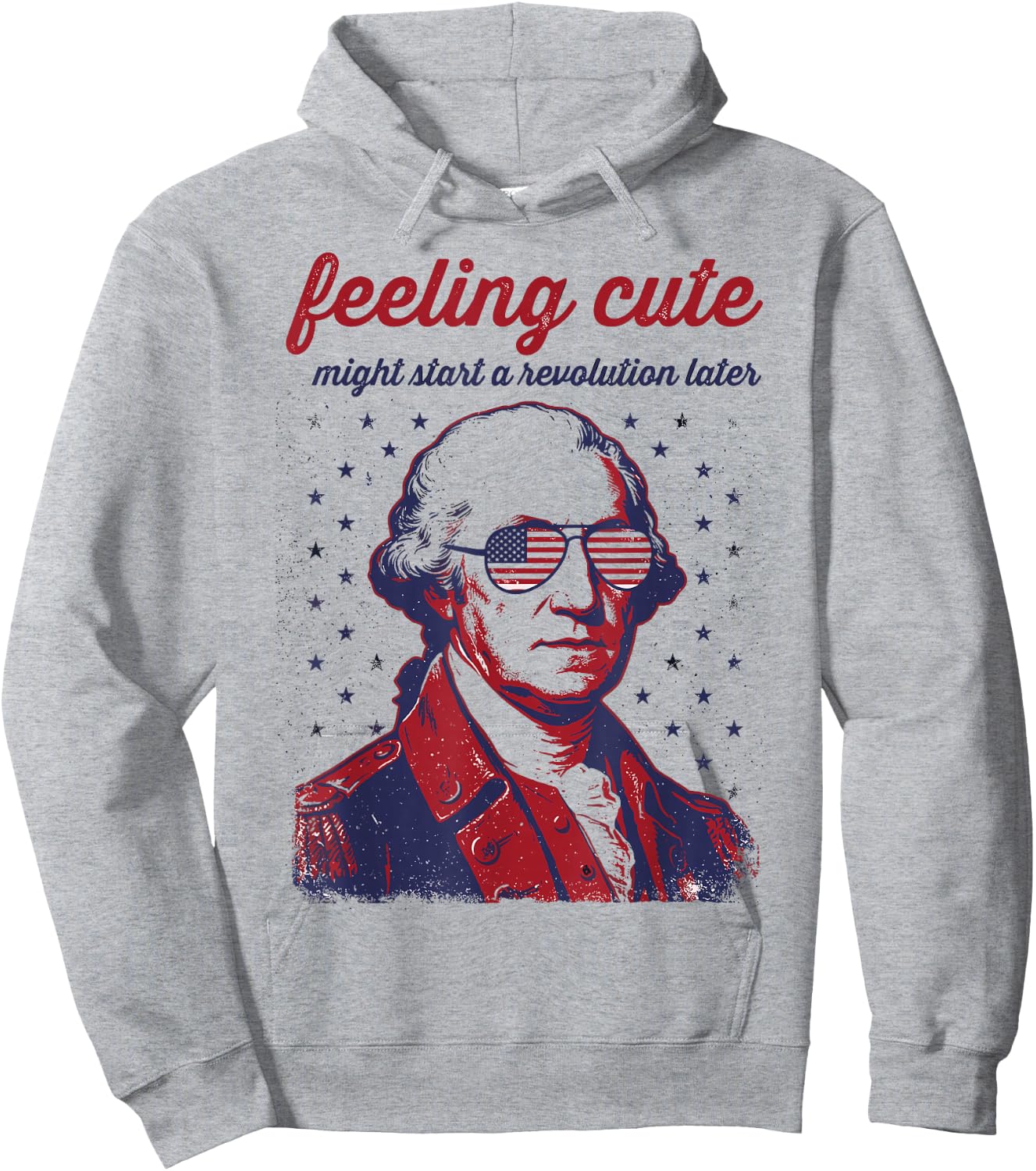 4th July Hoodie - Hoodie | Ash