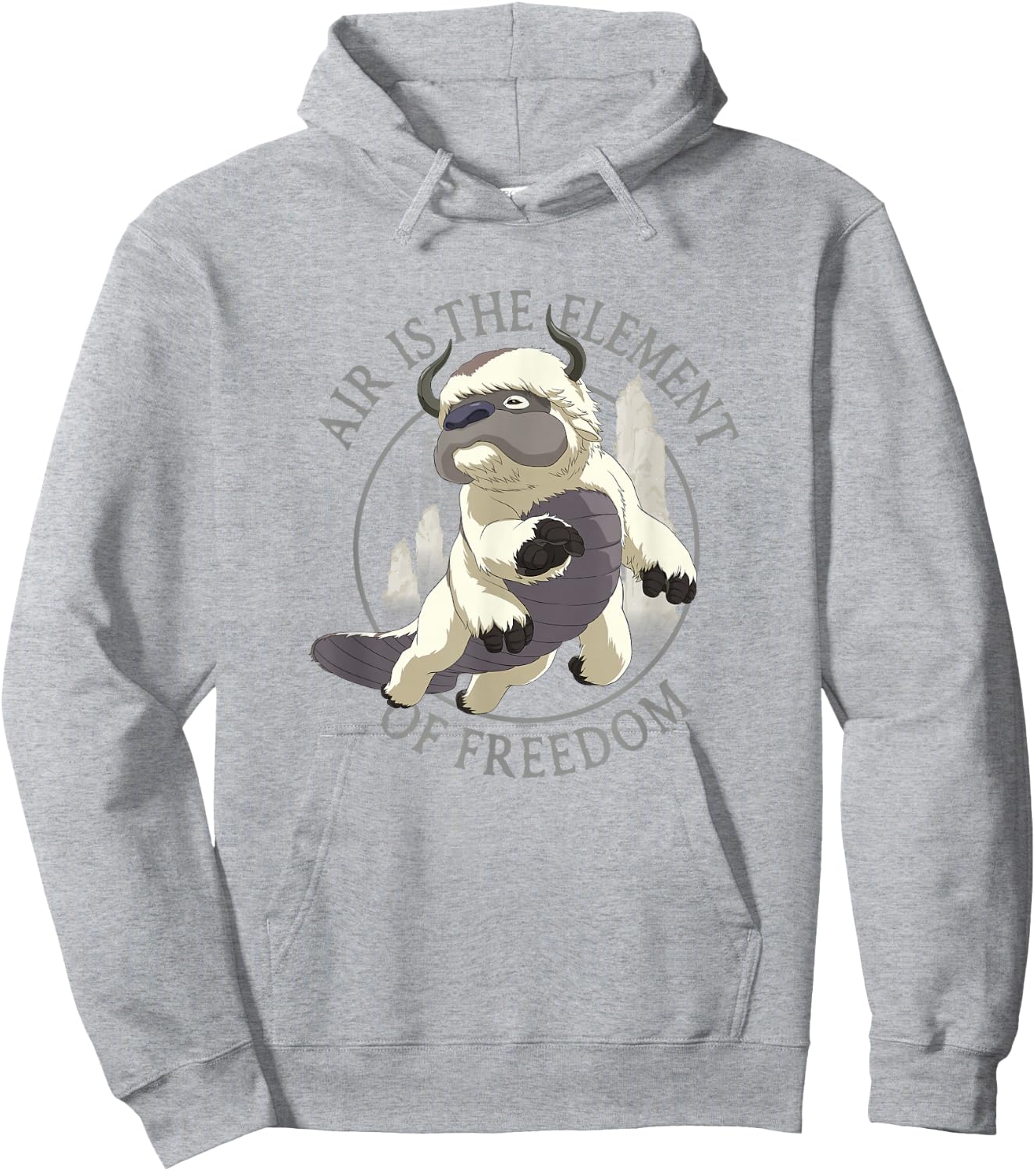 Avatar: The Last Airbender Appa Air The Element Of Freedom Hoodie - Hoodie | Ash