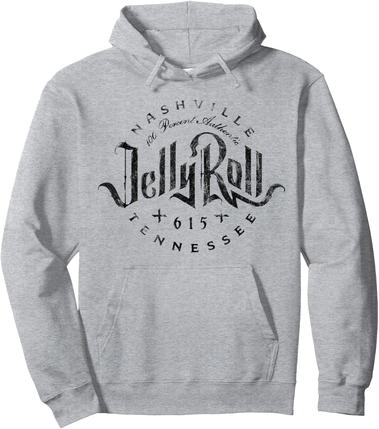 Jelly Roll - Nashville Hoodie - Hoodie | Ash