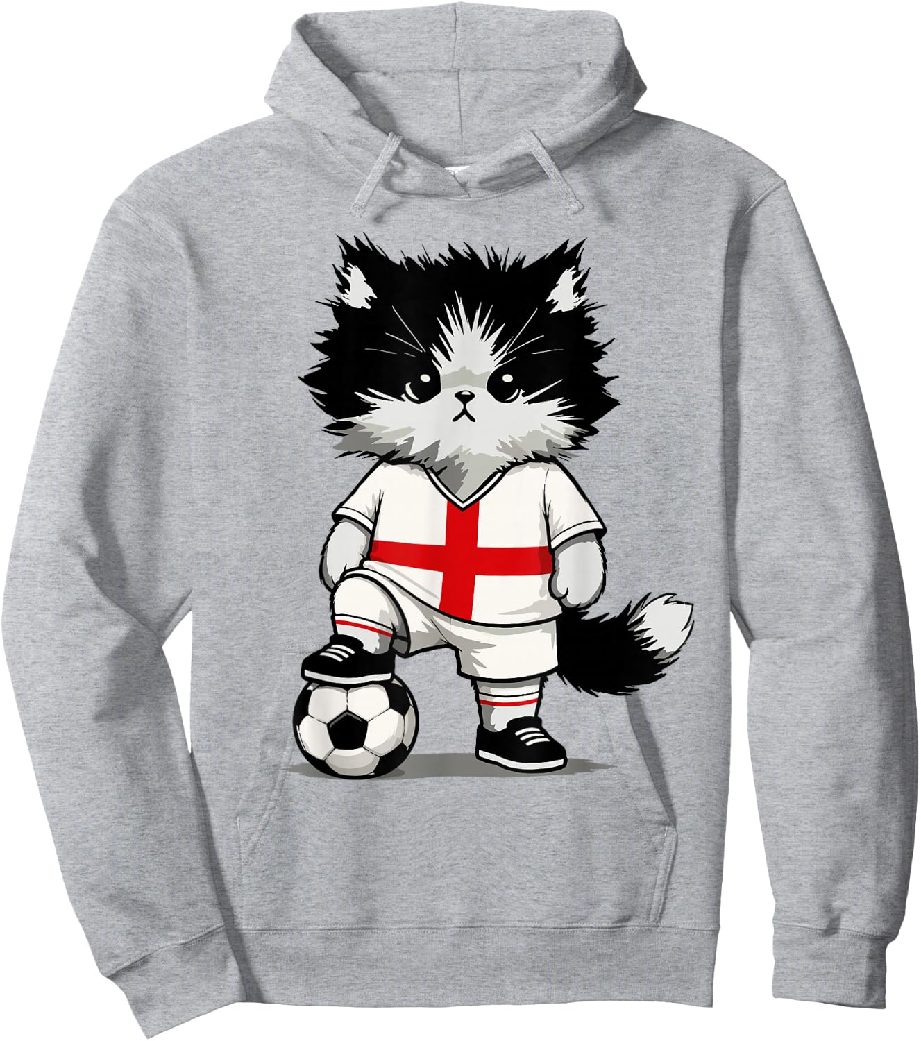 English Flag Men Women Kids England Hoodie - Hoodie | Ash