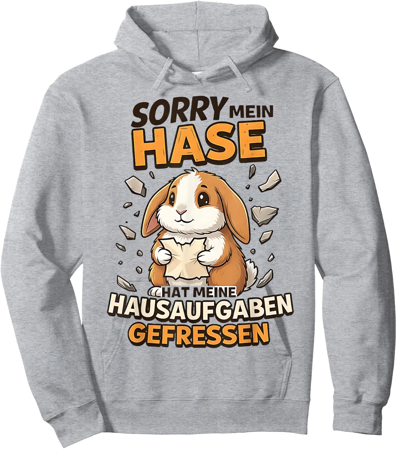 Sorry Mein Hase Hat Hausaufgaben Gefressen Hoodie - Hoodie | Ash