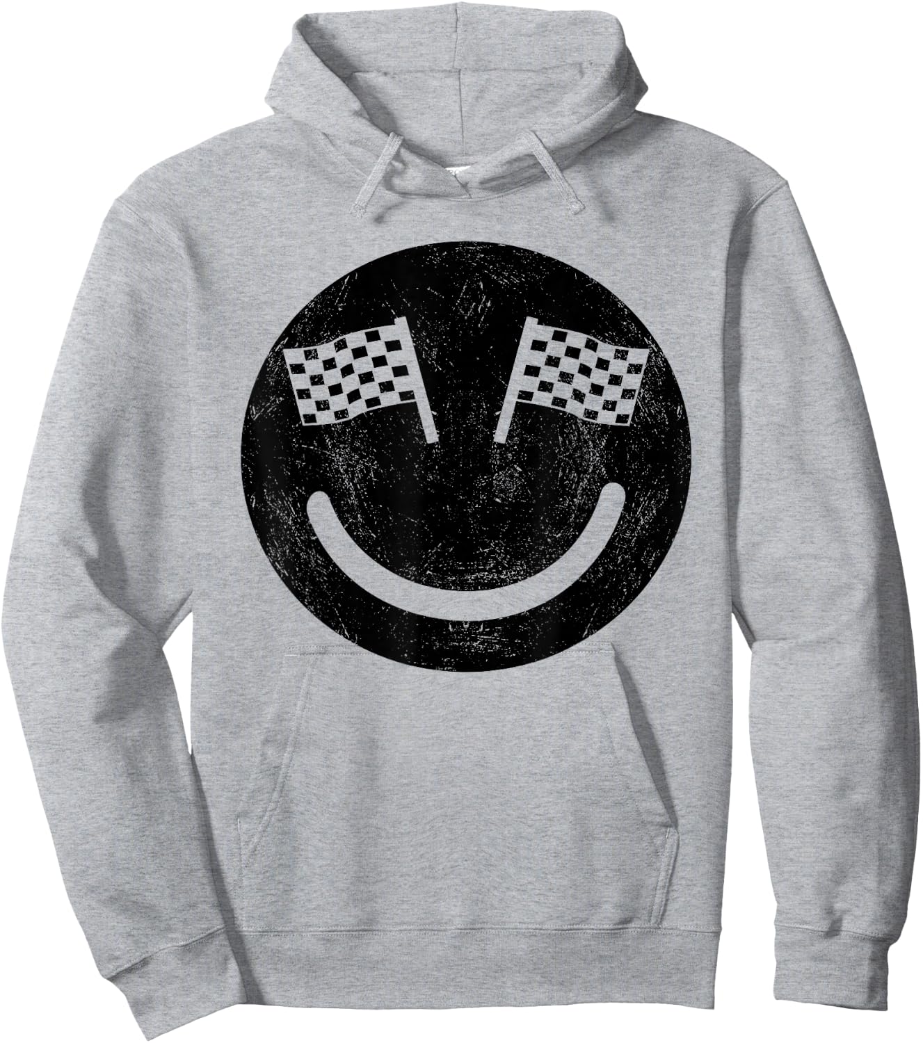 Racing smile for Race Car Parties Hoodie - Hoodie | Ash