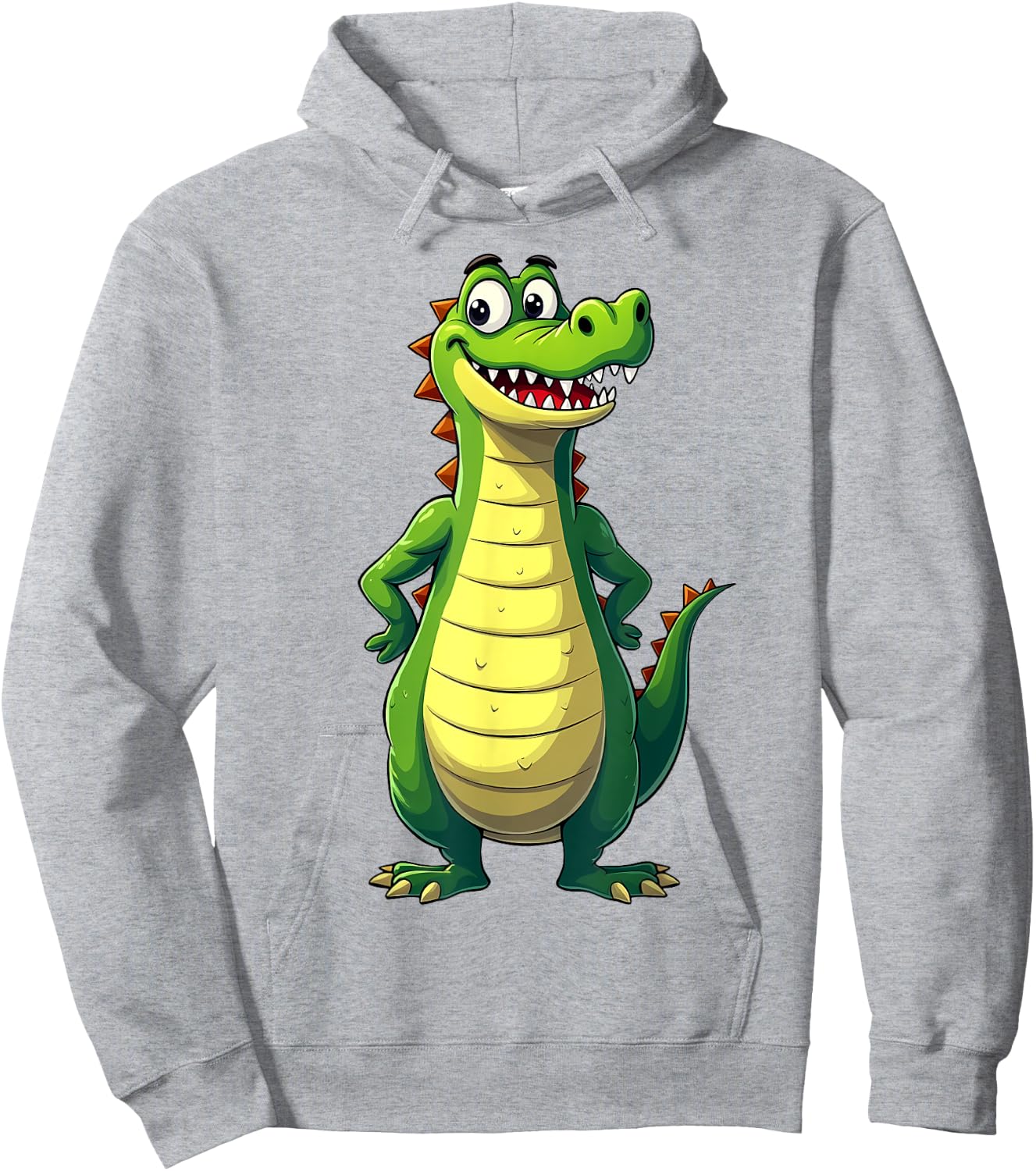 Crocodile costume, alligator, carnival, animal Hoodie - Hoodie | Ash