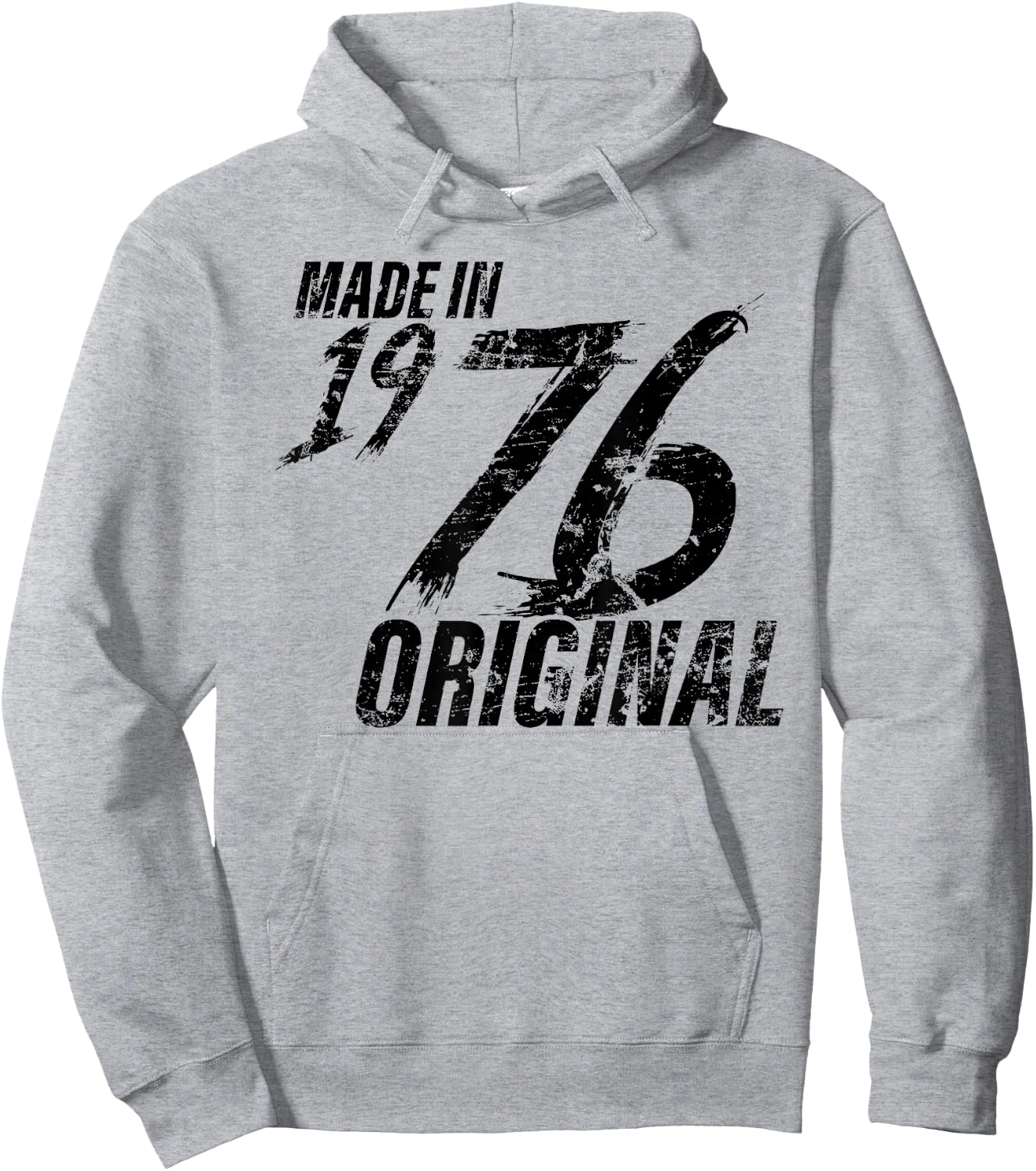 Made In 1976 Geburtsjahr 1976 Geburtstag Damen Herren Hoodie - Hoodie | Ash
