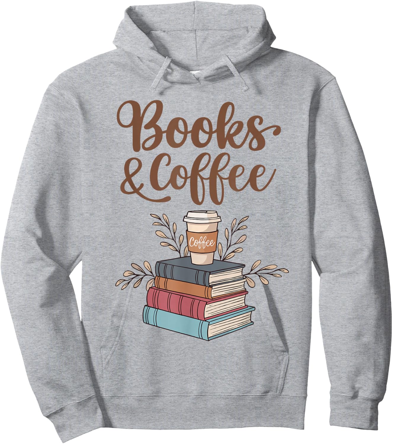 Reading and Coffee Lovers | Coffee and Books , White Hoodie - Hoodie | Ash