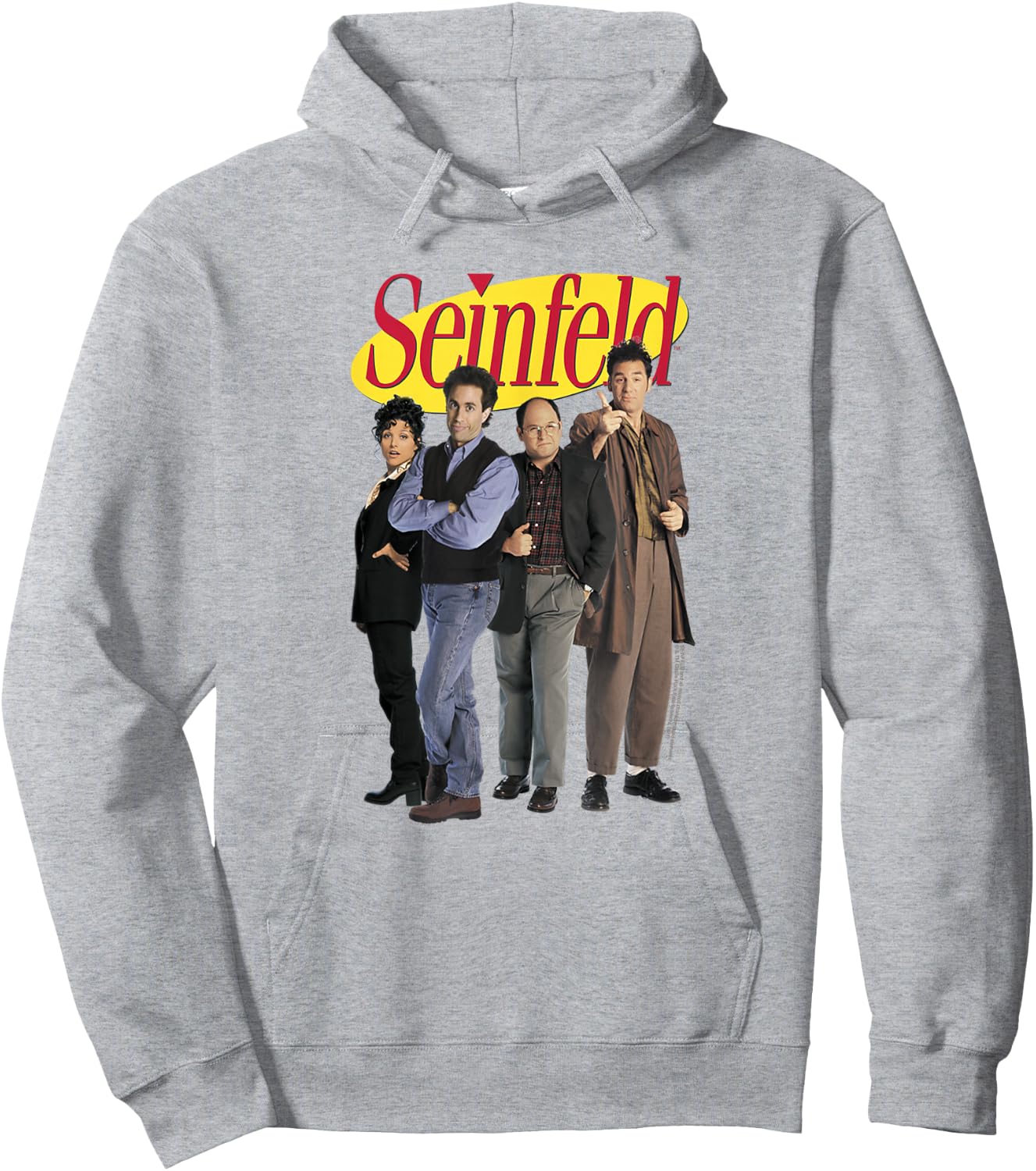 Seinfeld Cast and Logo Hoodie - Hoodie | Ash