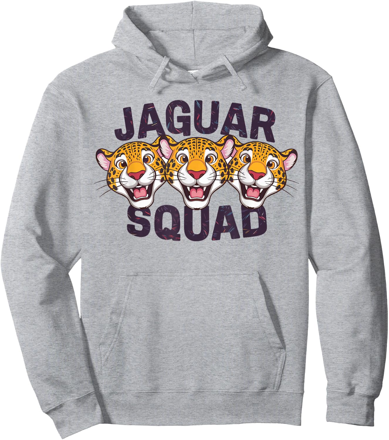 Jaguar Squad Design for Jaguar Lover Stuff | Cool Jaguar Hoodie - Hoodie | Ash